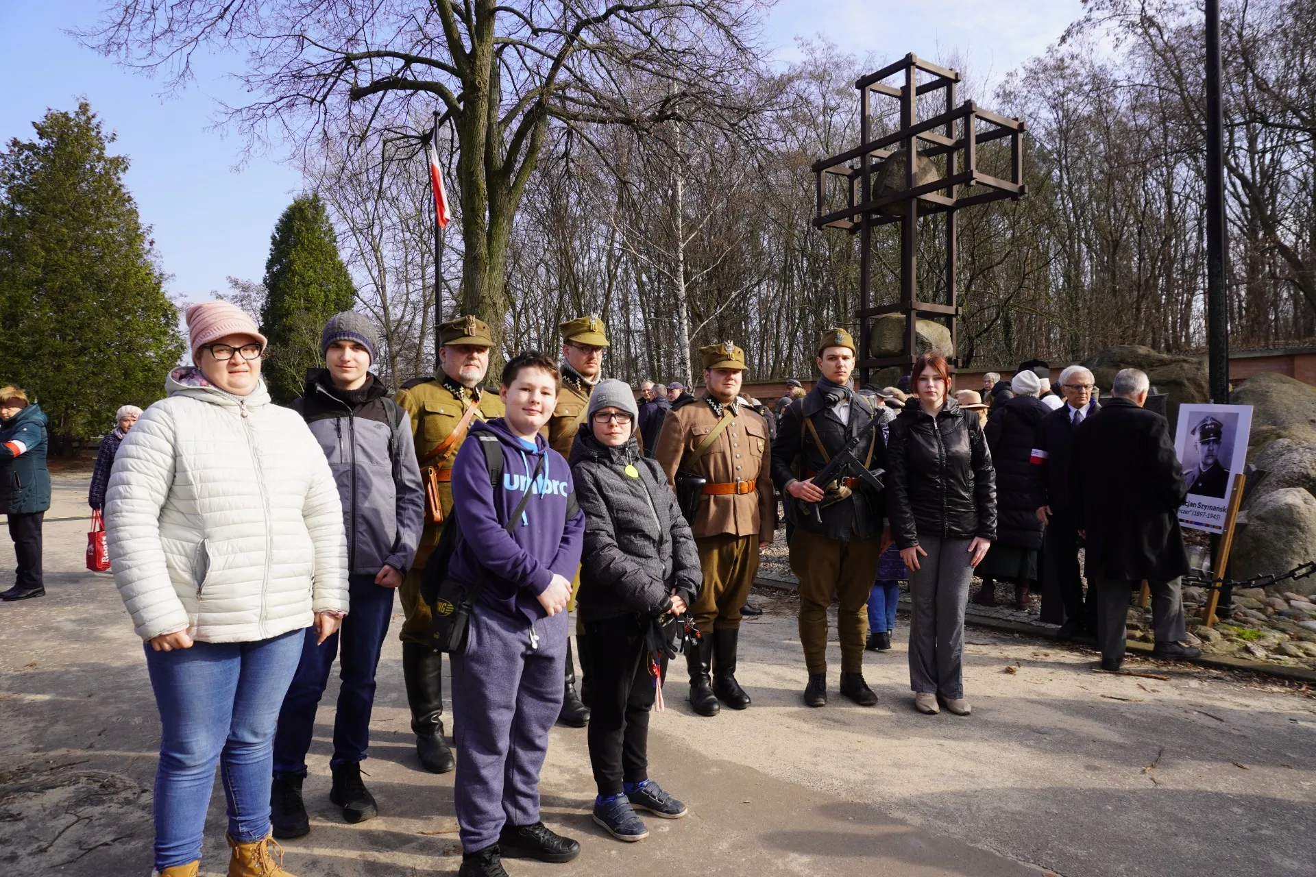 Uroczystość na Bródnowskiej Łączce