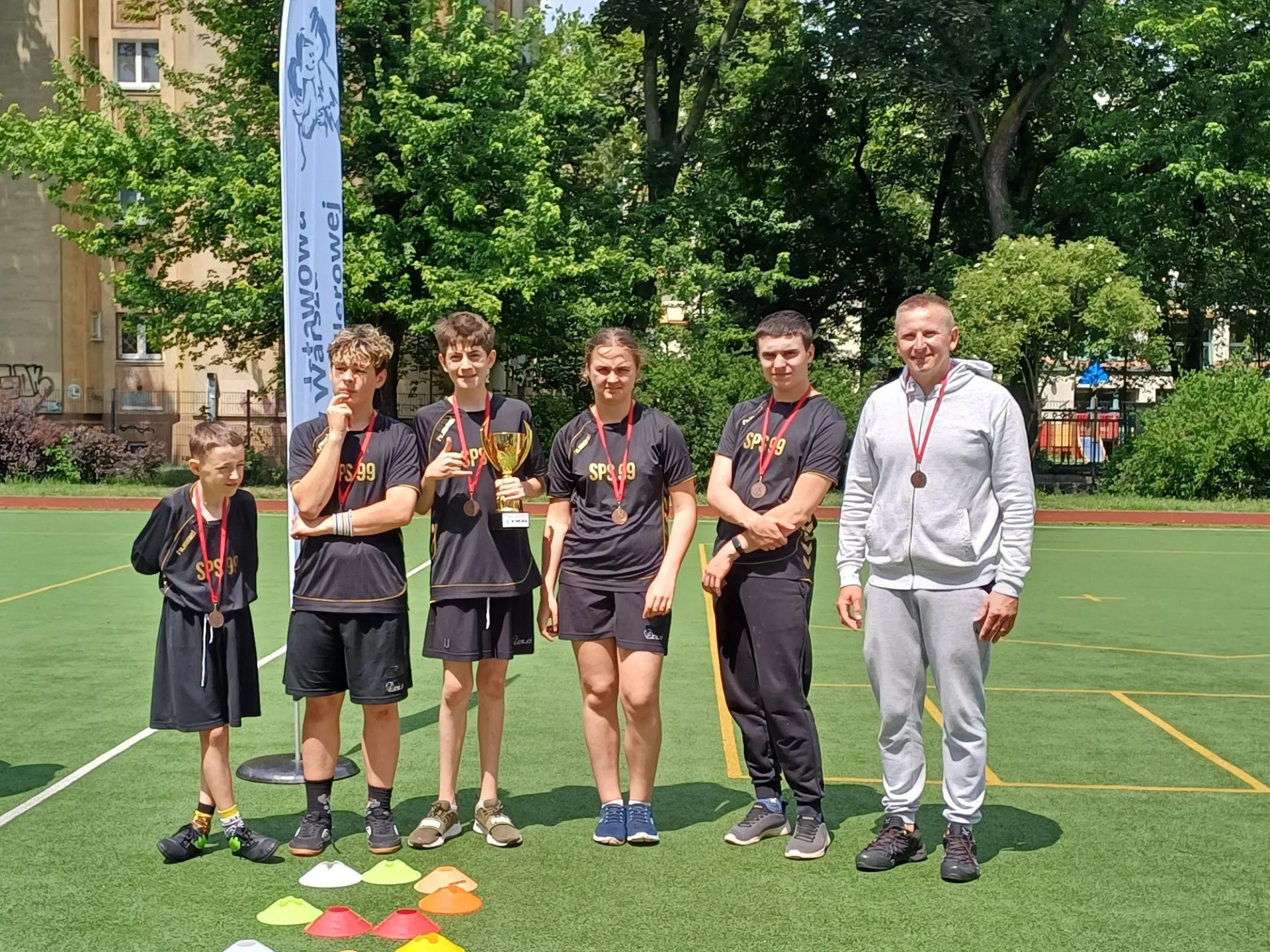 Międzyszkolne zawody drużynowe w Trójboju lekkoatletycznym