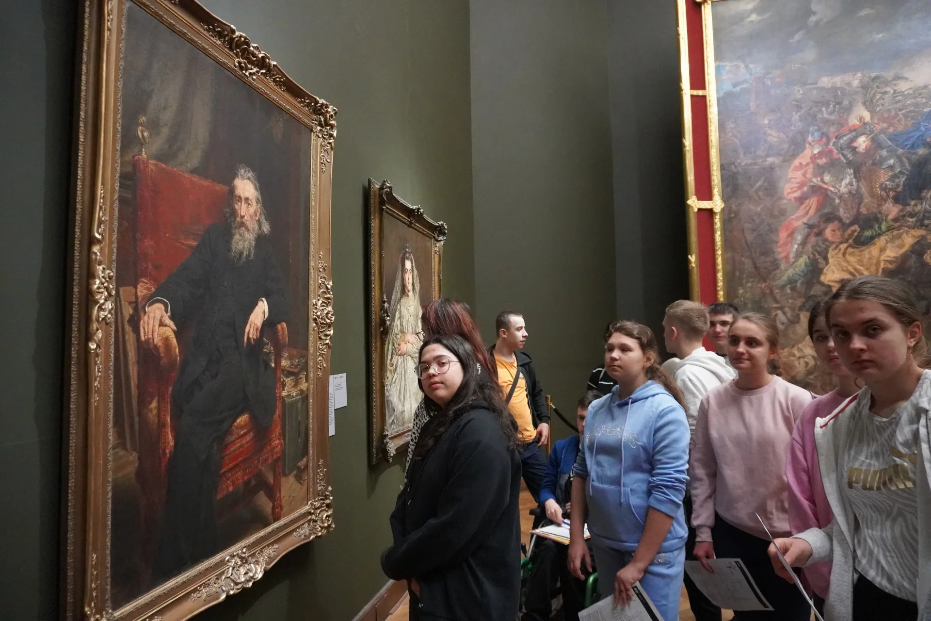 Lekcja muzealna w Muzeum Narodowym