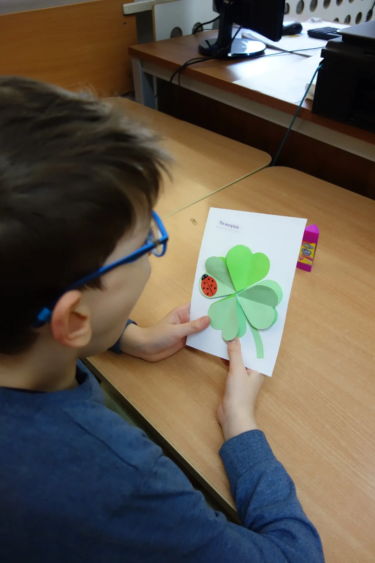 Spotkanie z bibliotekarzem 17.03.2025 pt. "Szczęście to.."