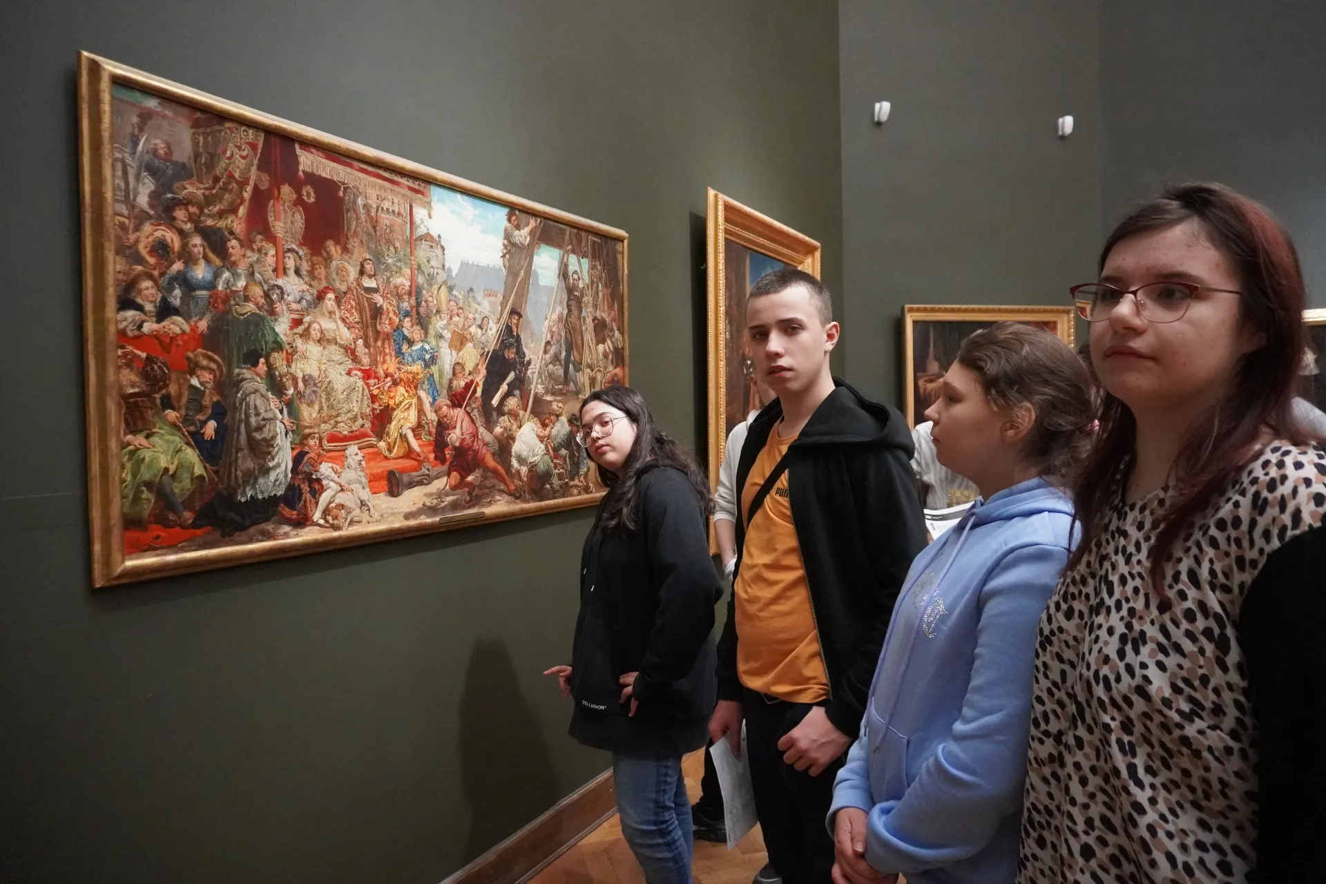 Lekcja muzealna w Muzeum Narodowym