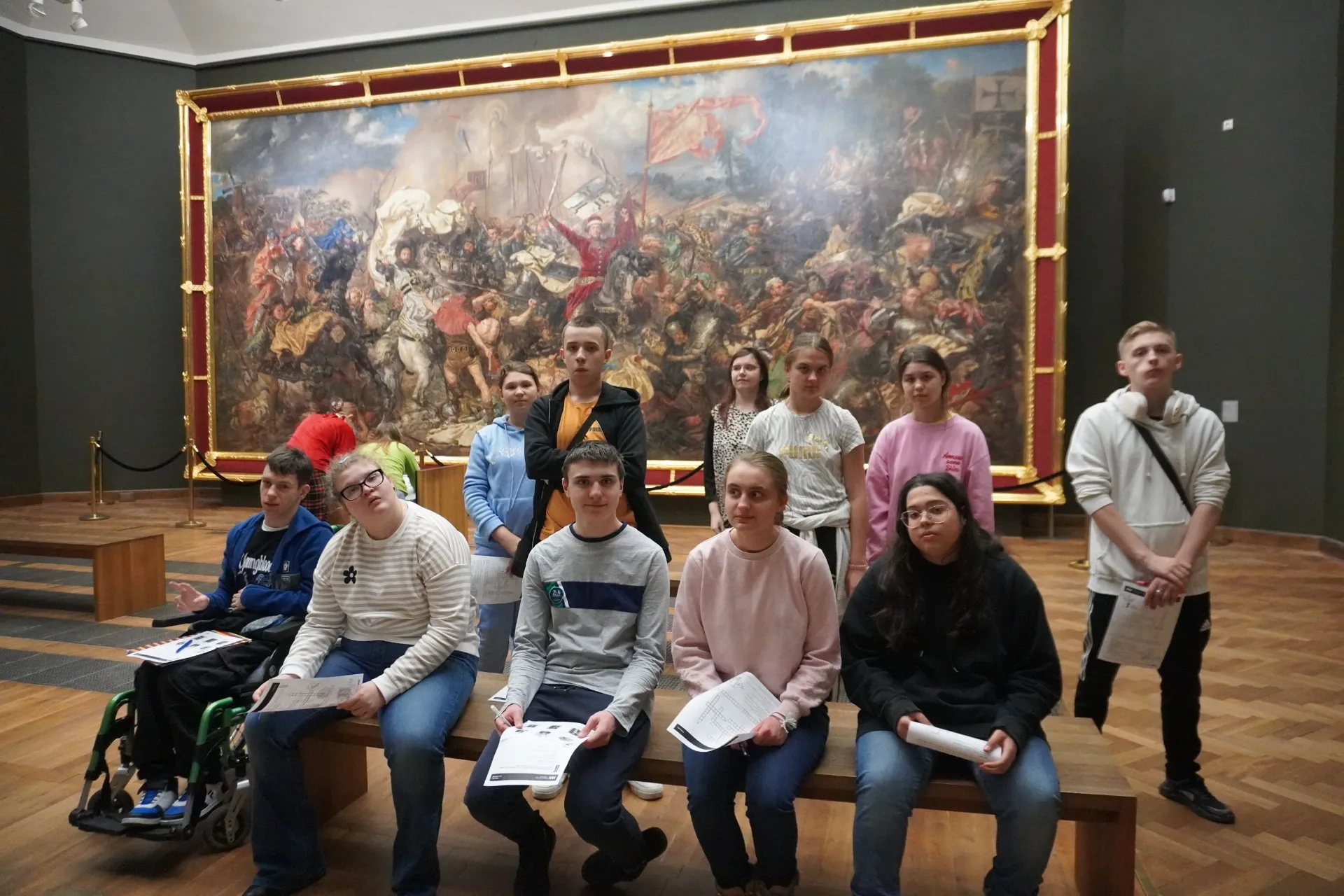 Lekcja muzealna w Muzeum Narodowym