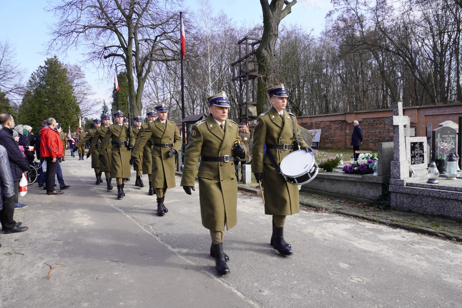 Uroczystość na Bródnowskiej Łączce