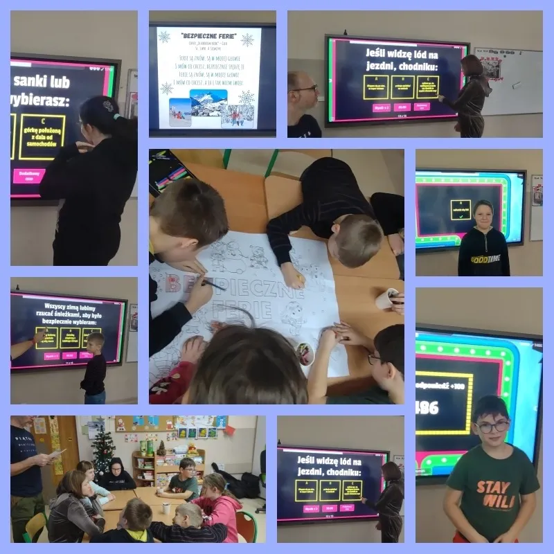 Poczytajki- Bezpieczne ferie zimowe