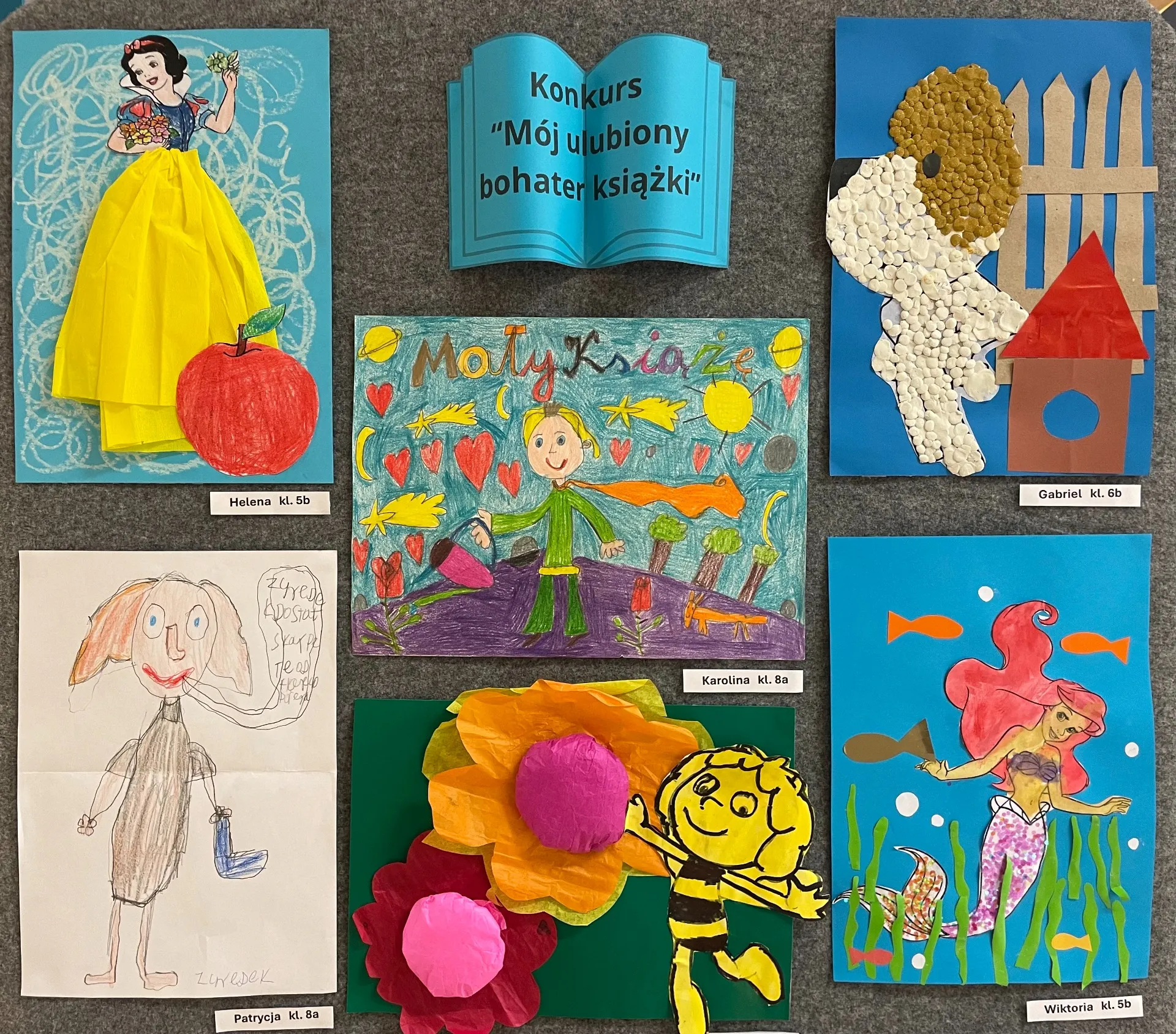 Rozstrzygnięcie konkursu „Mój ulubiony bohater książki”