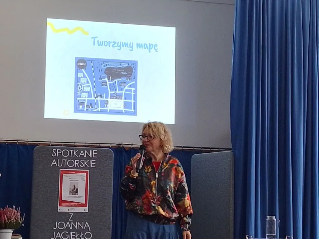Spotkanie z Joanną Jagiełło.