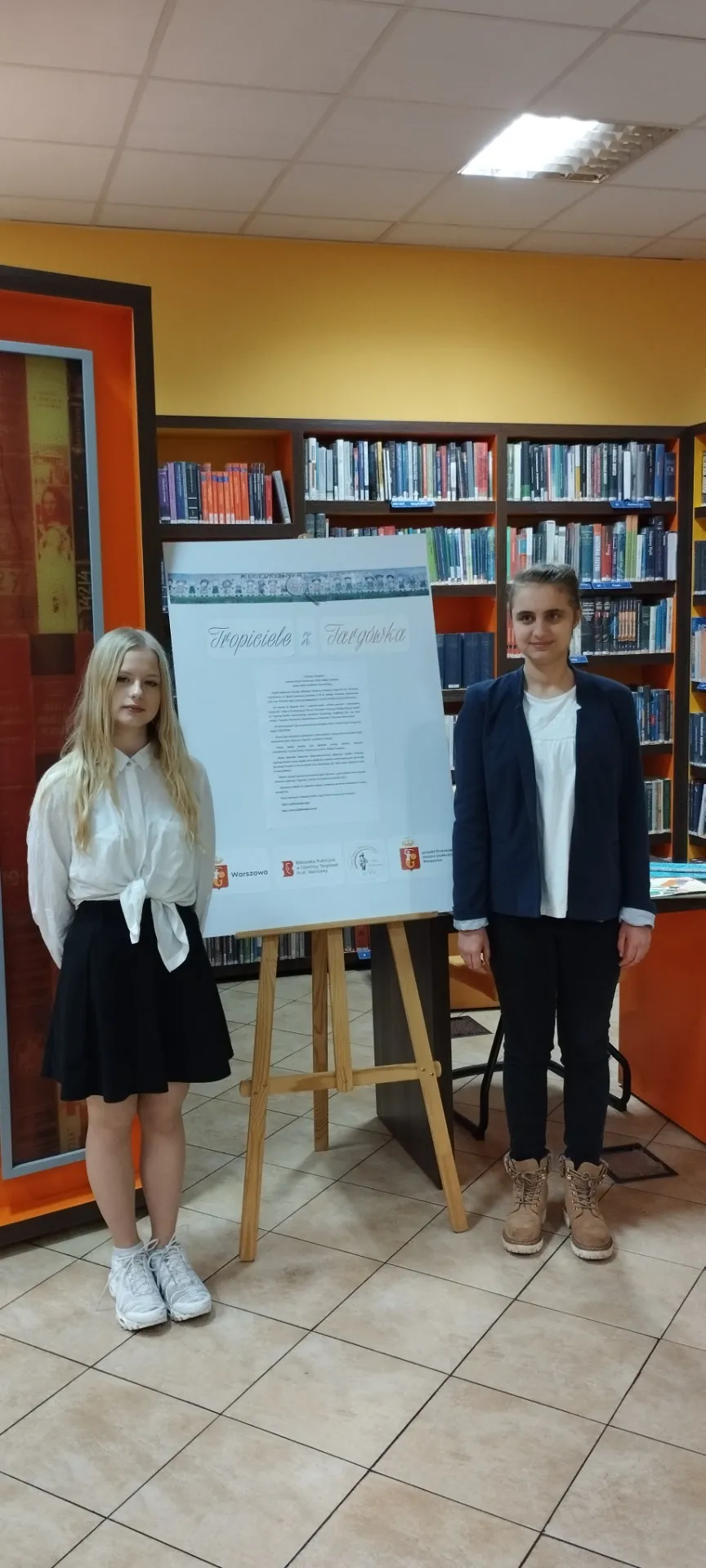 Wystawa podsumowująca projekt "Tropiciele z Targówka"