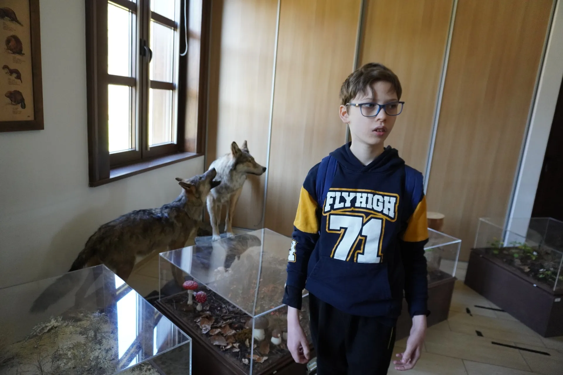 Wycieczka uczniów klas 4a i 4b do Lasu Bielańskiego