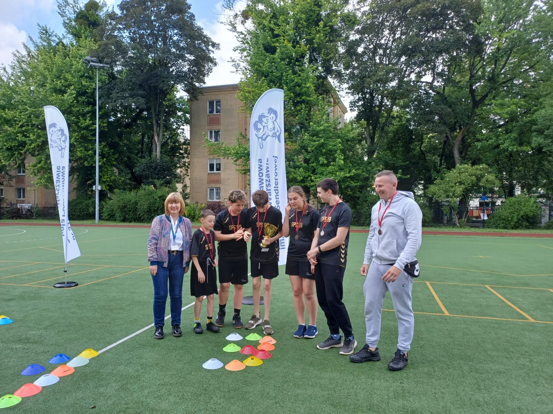 Międzyszkolne zawody drużynowe w Trójboju lekkoatletycznym