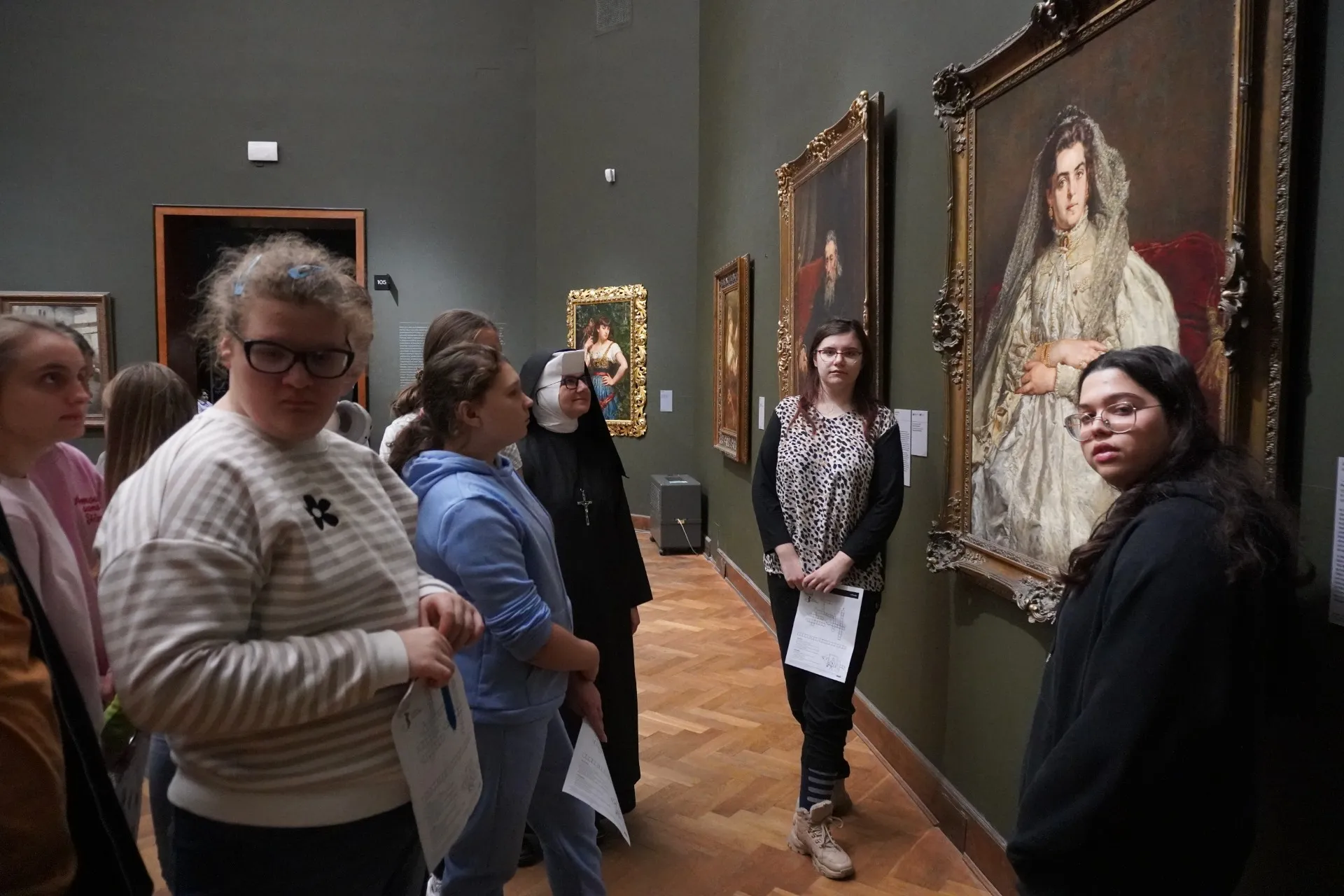 Lekcja muzealna w Muzeum Narodowym