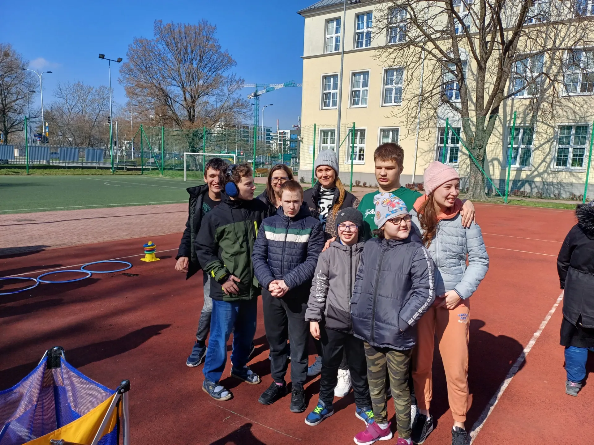 Wiosenny turniej rzutów do kosza na powitanie wiosny