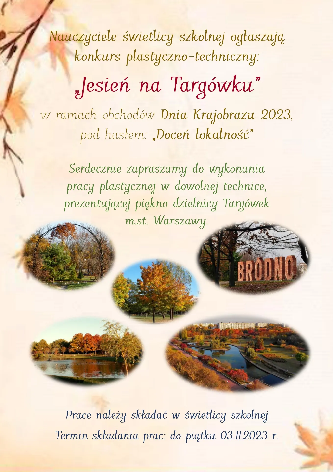 Konkurs plastyczno techniczny