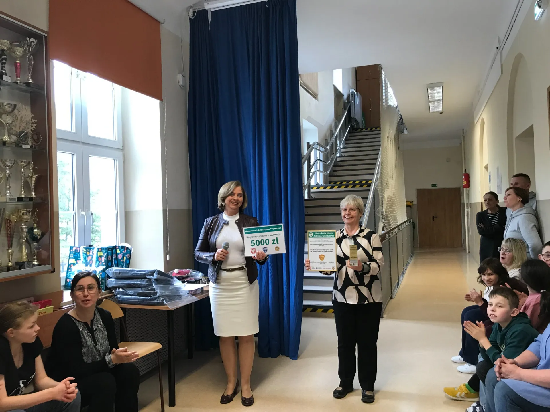 Jesteśmy Złotą Mazowiecką Szkołą Aktywną Turystycznie!