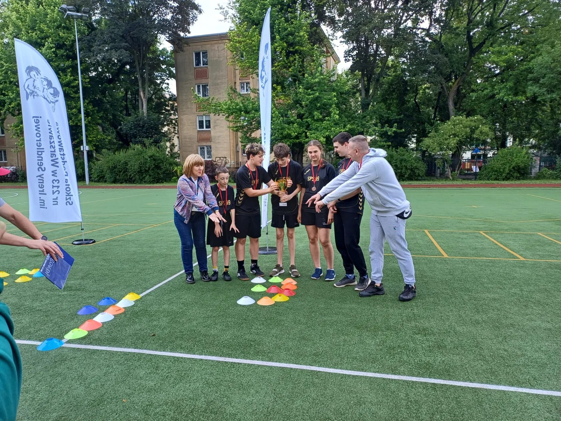 Międzyszkolne zawody drużynowe w Trójboju lekkoatletycznym