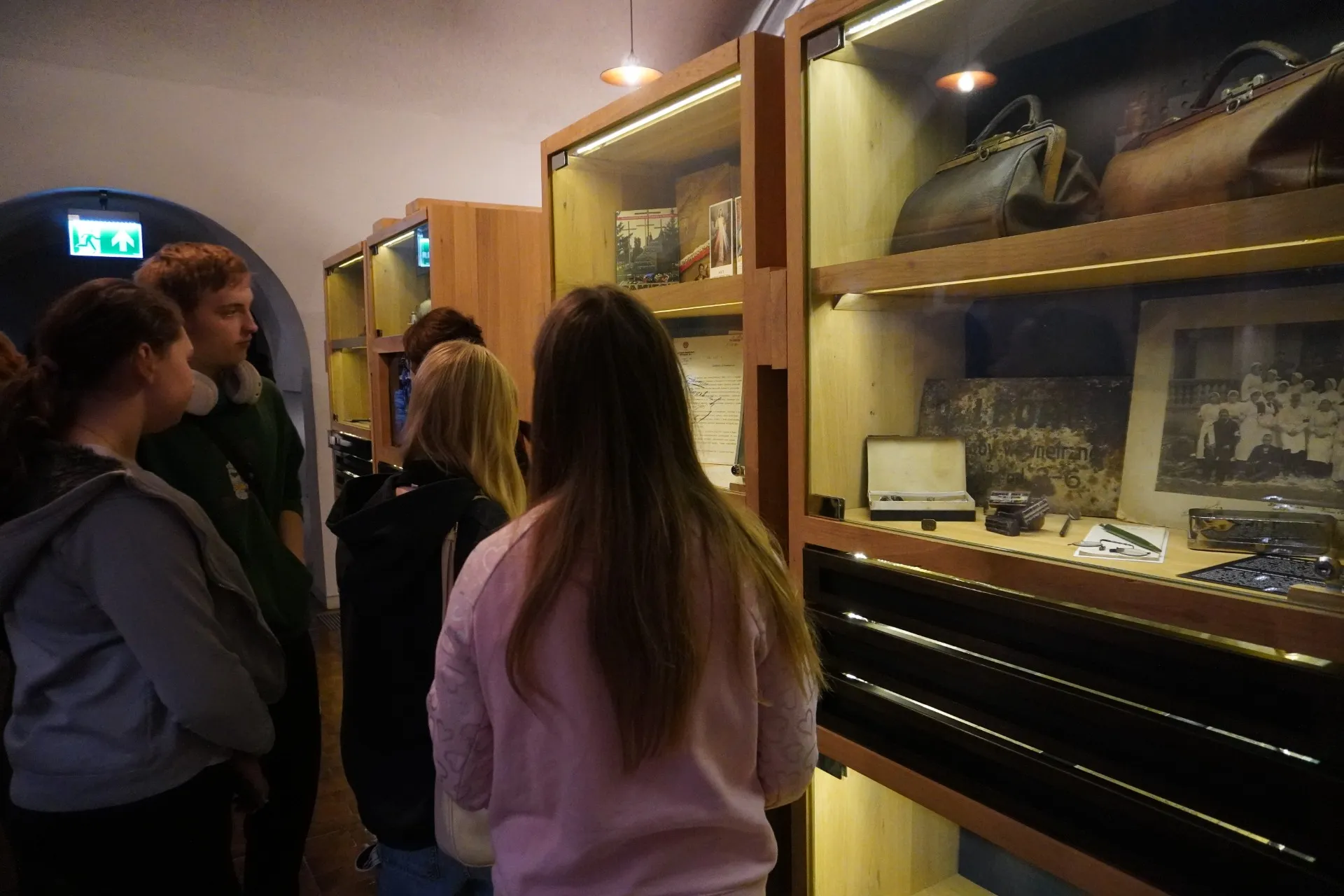 Lekcja w Muzeum Katyńskim.