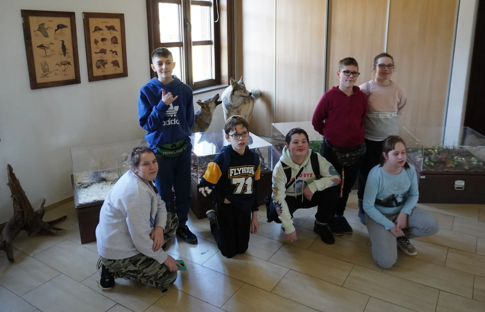 Wycieczka uczniów klas 4a i 4b do Lasu Bielańskiego