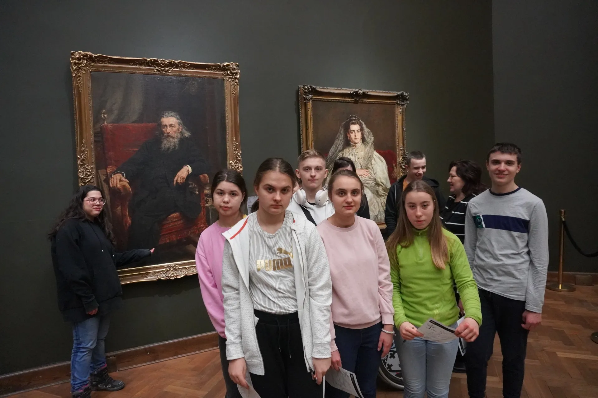 Lekcja muzealna w Muzeum Narodowym