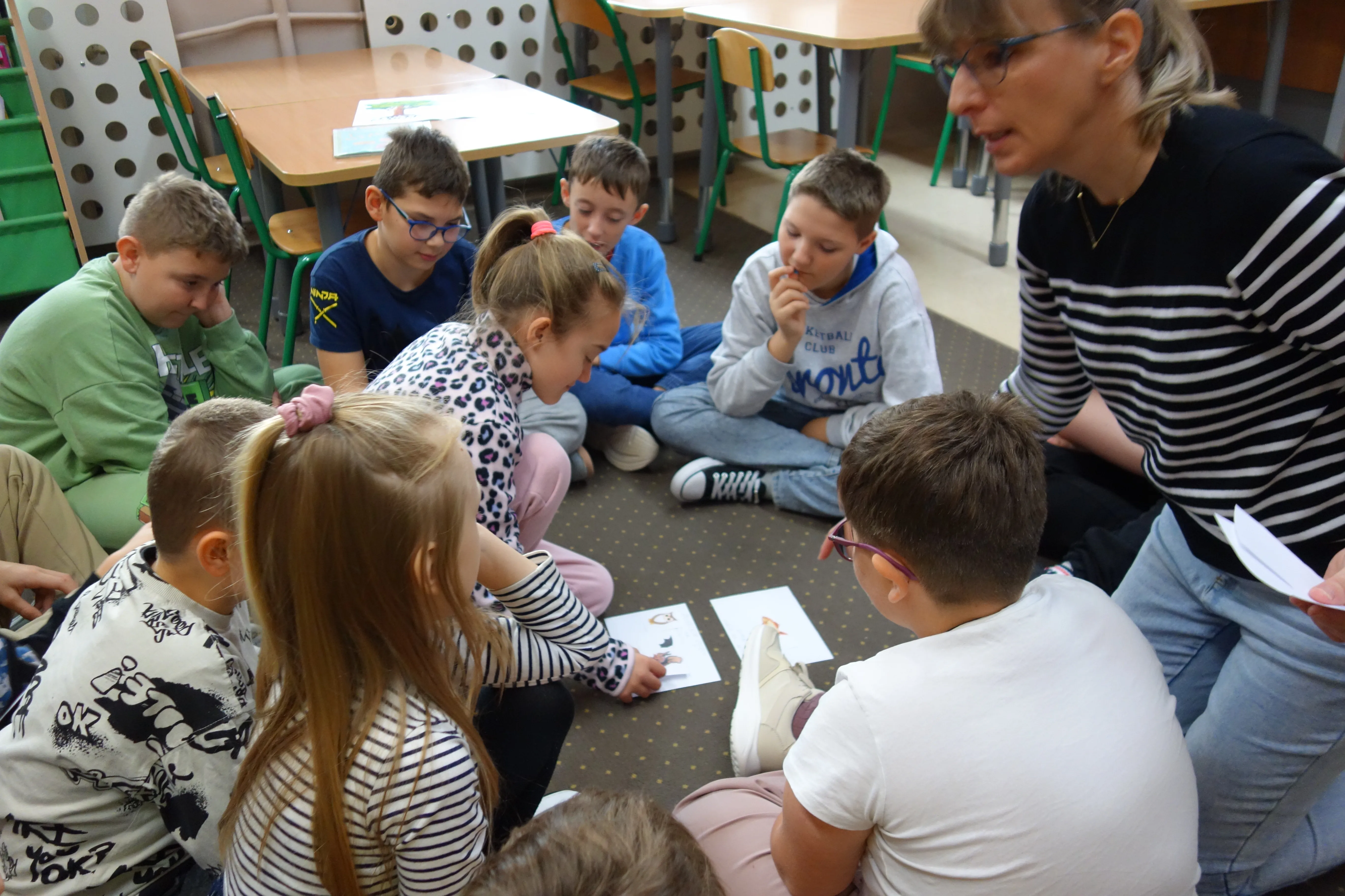 Lekcja biblioteczna - 15.10.2025 "Po co nam drzewa?"