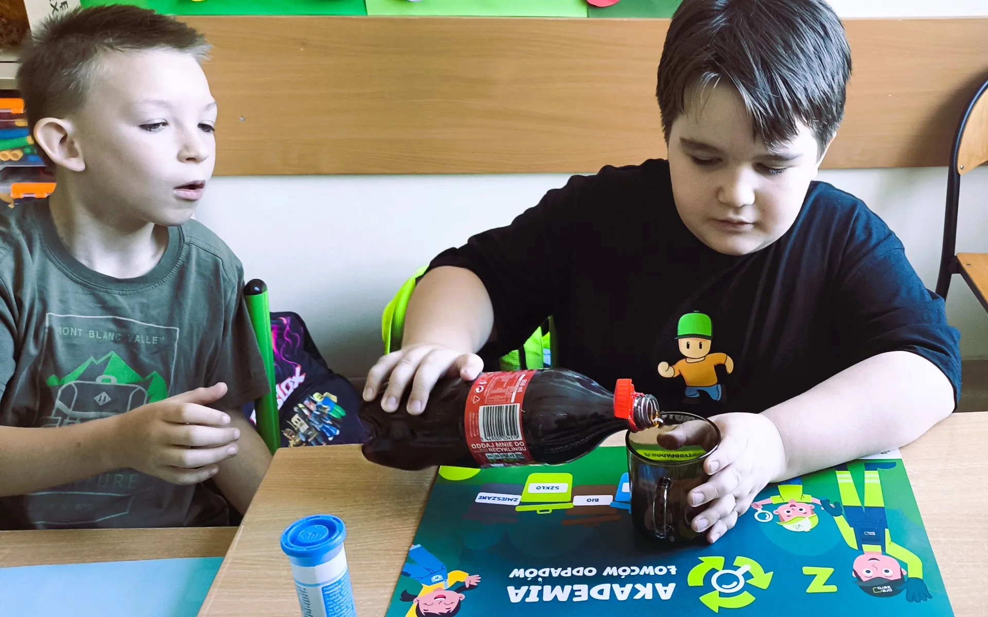 Piątki z eksperymentami w klasie 2a