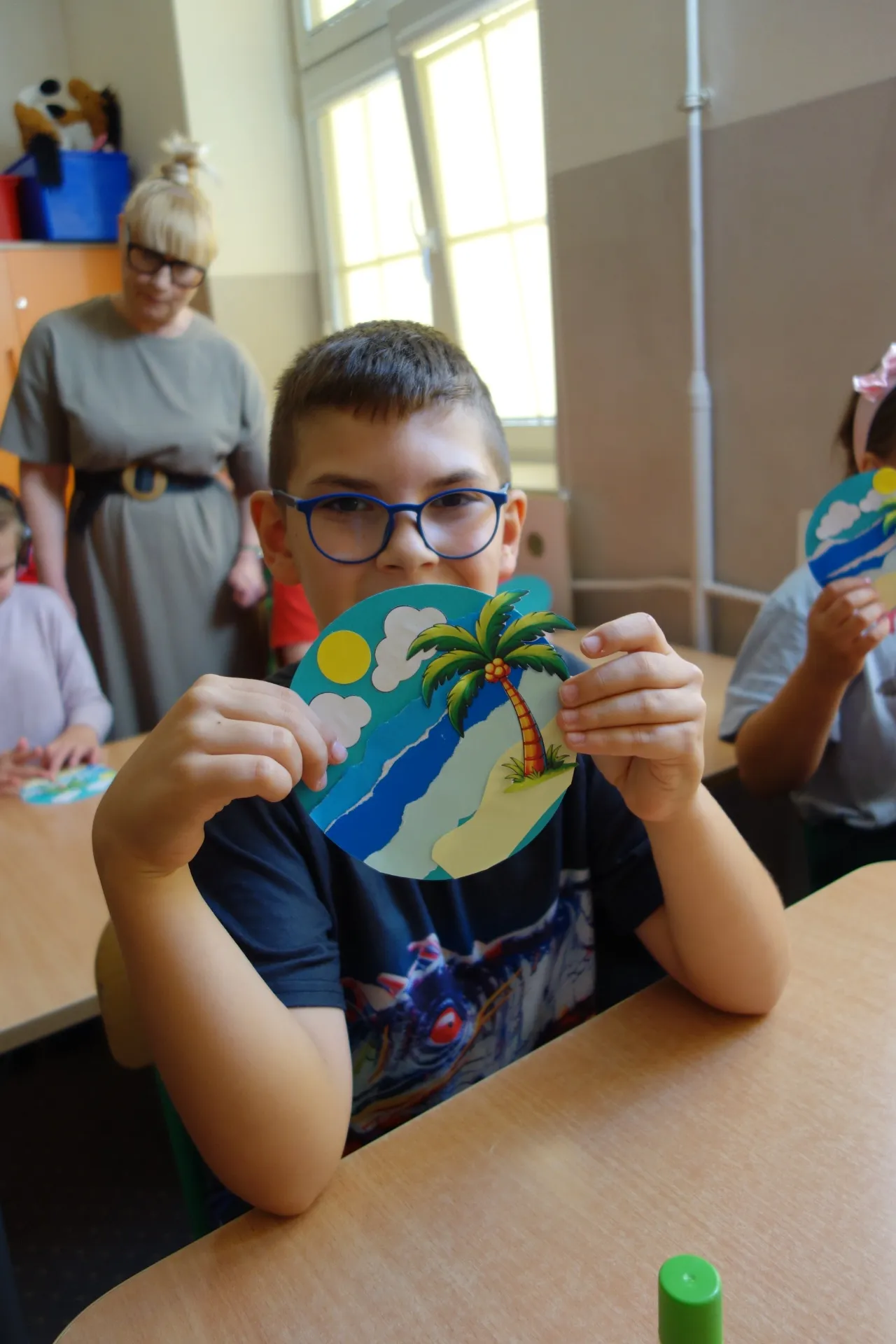 Zajęcia biblioteczne - 17.09.2025 r. "Wspomnienia lata"