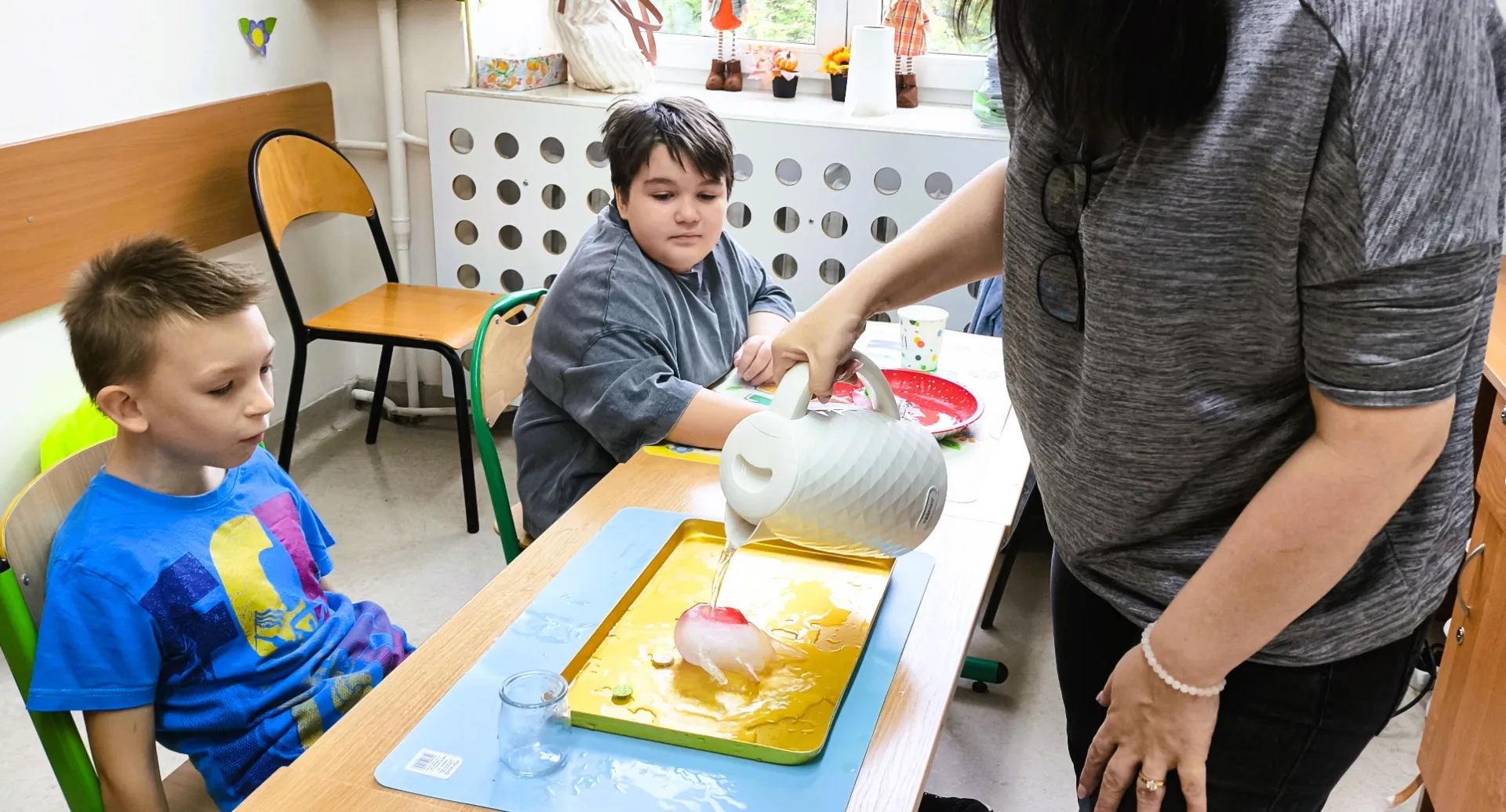 Piątki z eksperymentami w klasie 2a