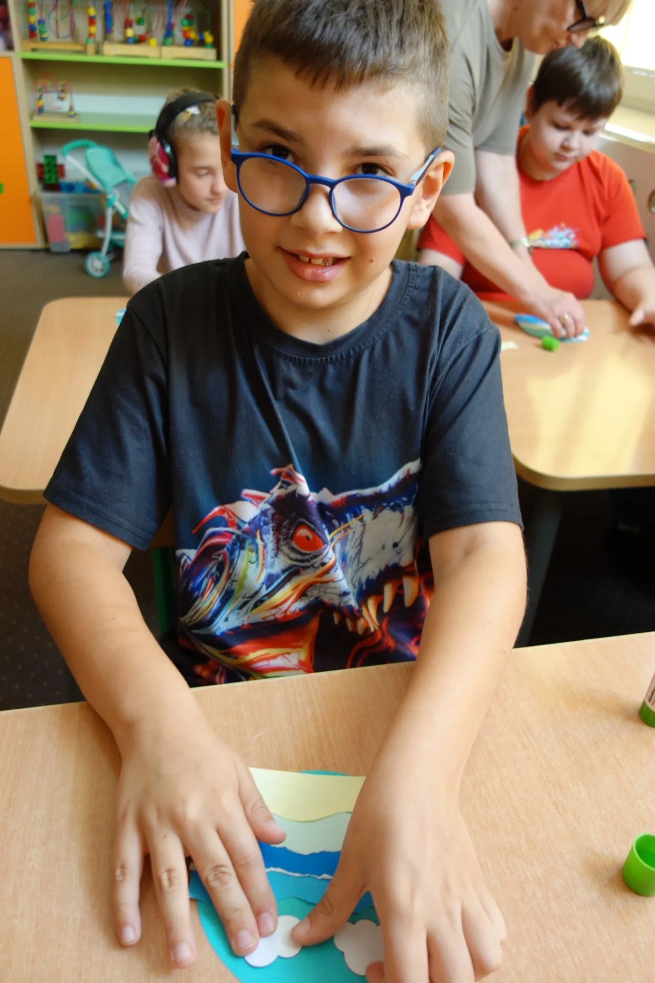 Zajęcia biblioteczne - 17.09.2025 r. "Wspomnienia lata"