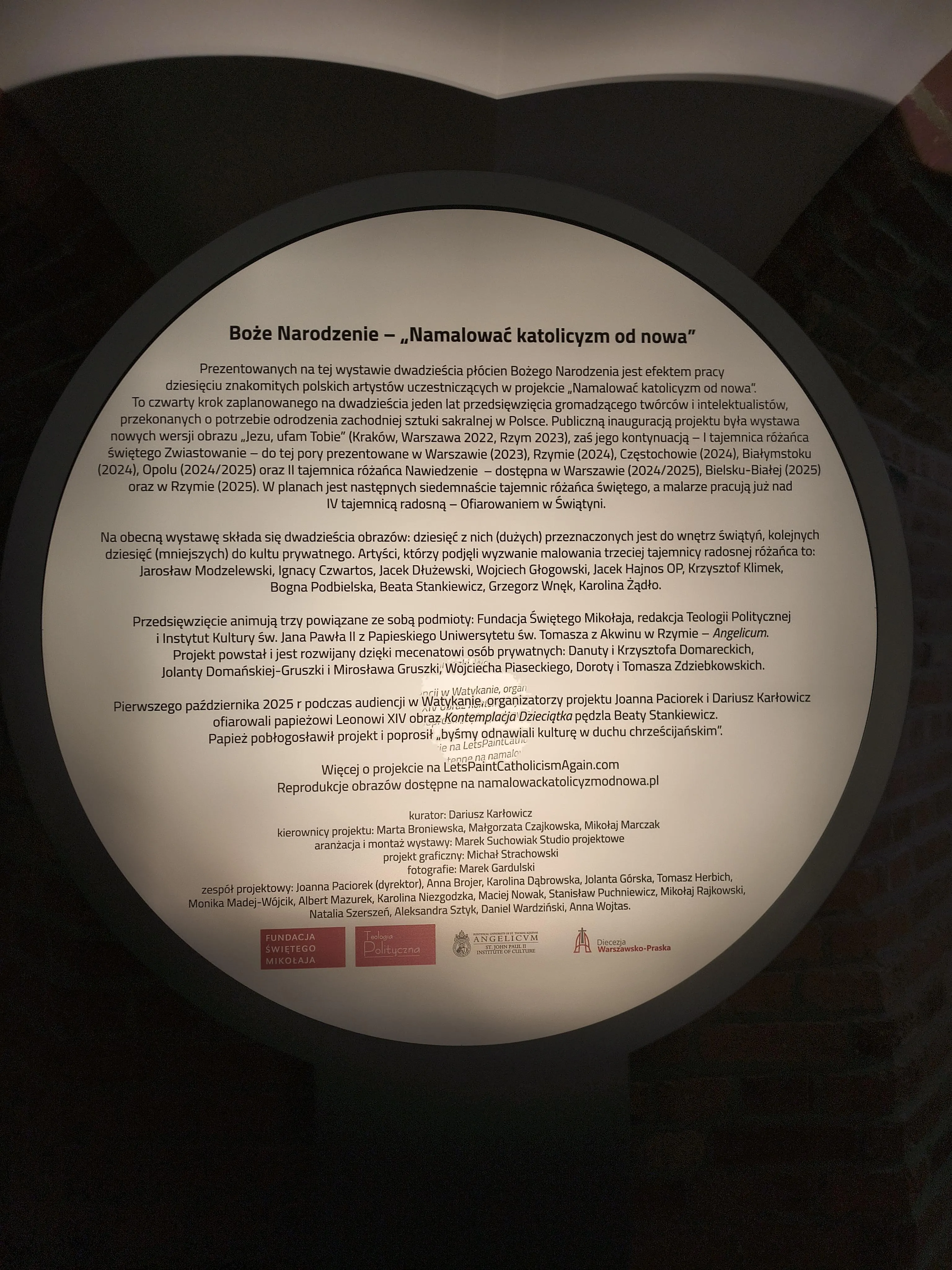 Wystawa "Boże Narodzenie 20 obrazów"