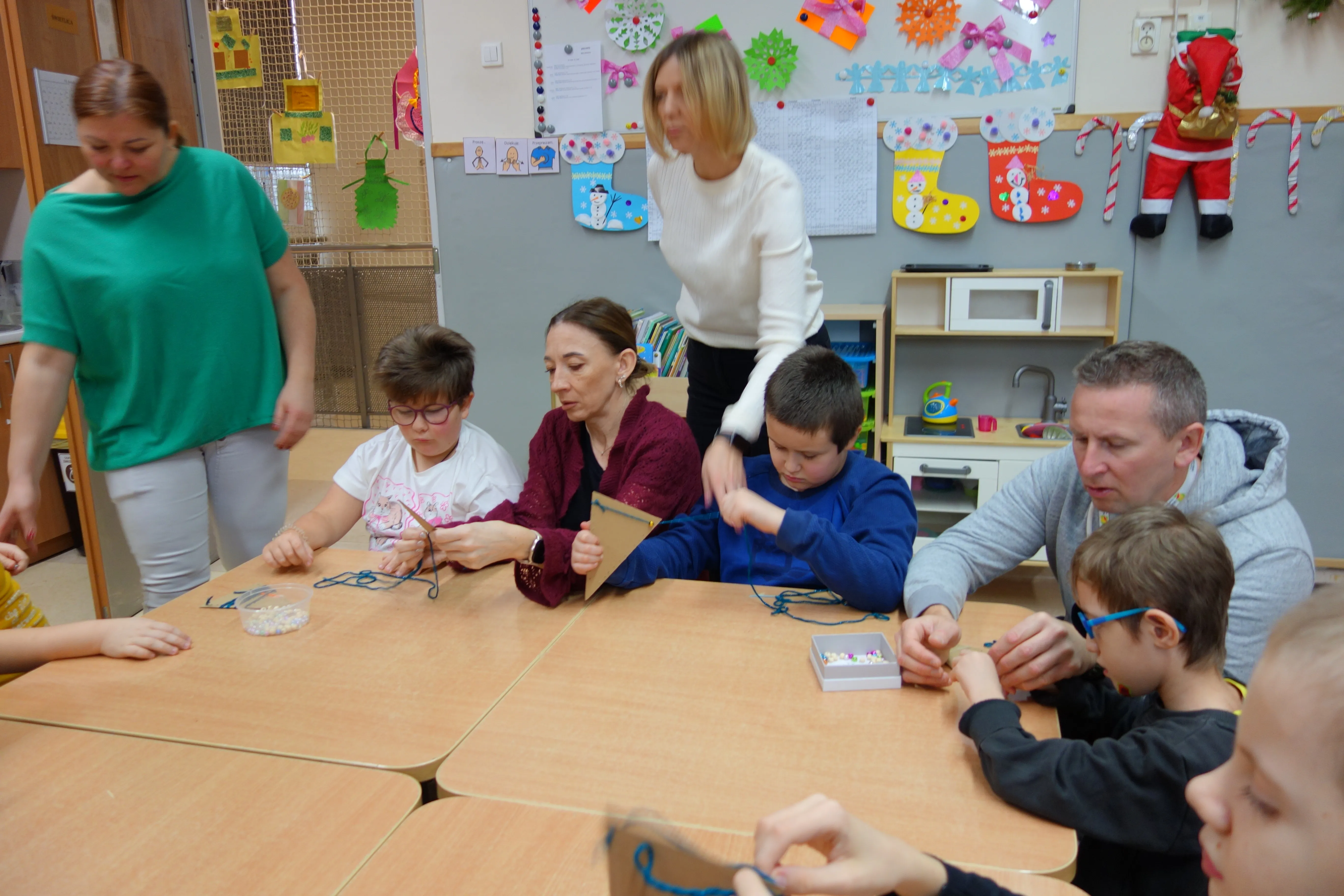 Lekcja biblioteczna -  "Choinkowe ozdoby"