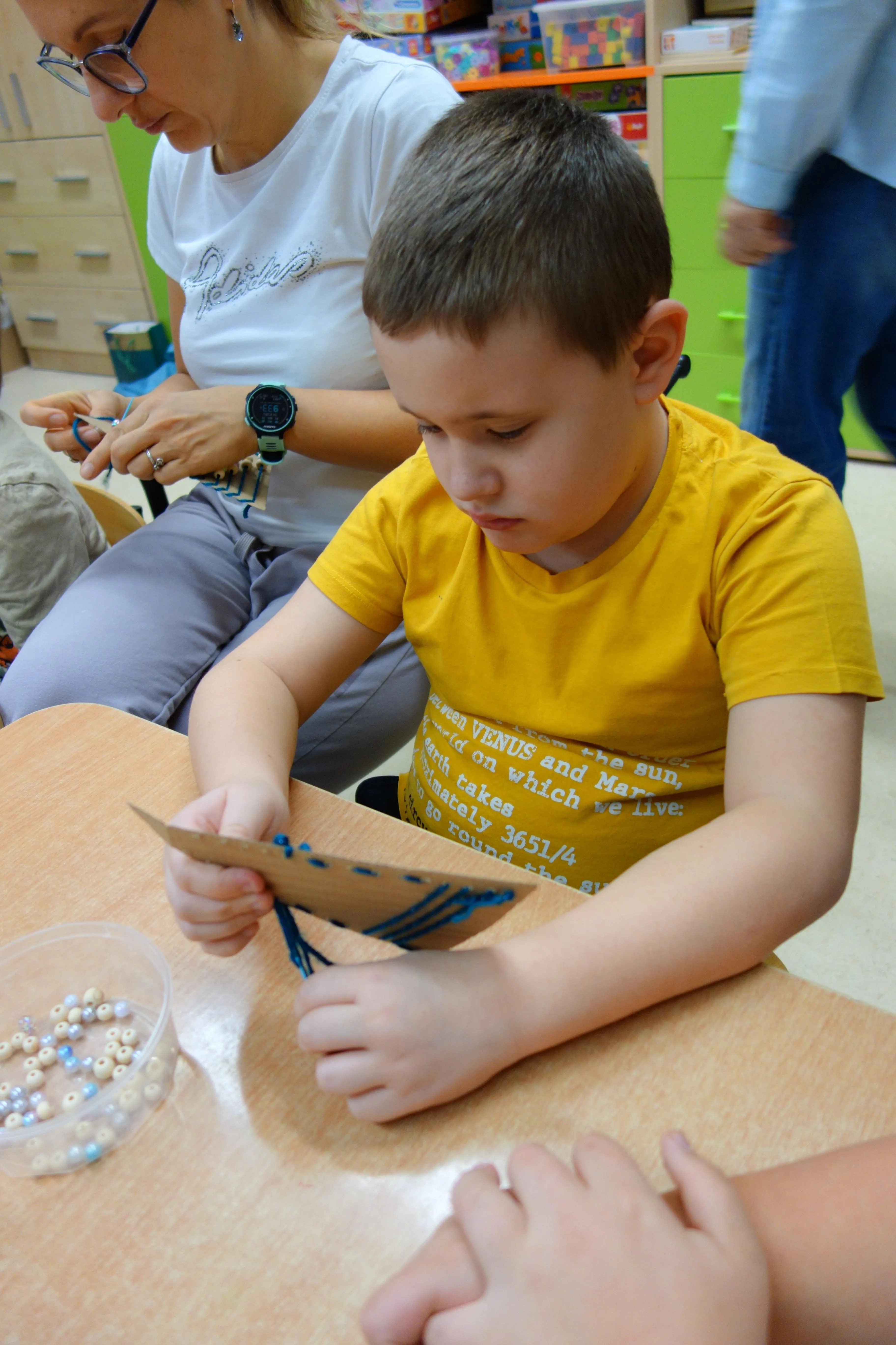 Lekcja biblioteczna -  "Choinkowe ozdoby"