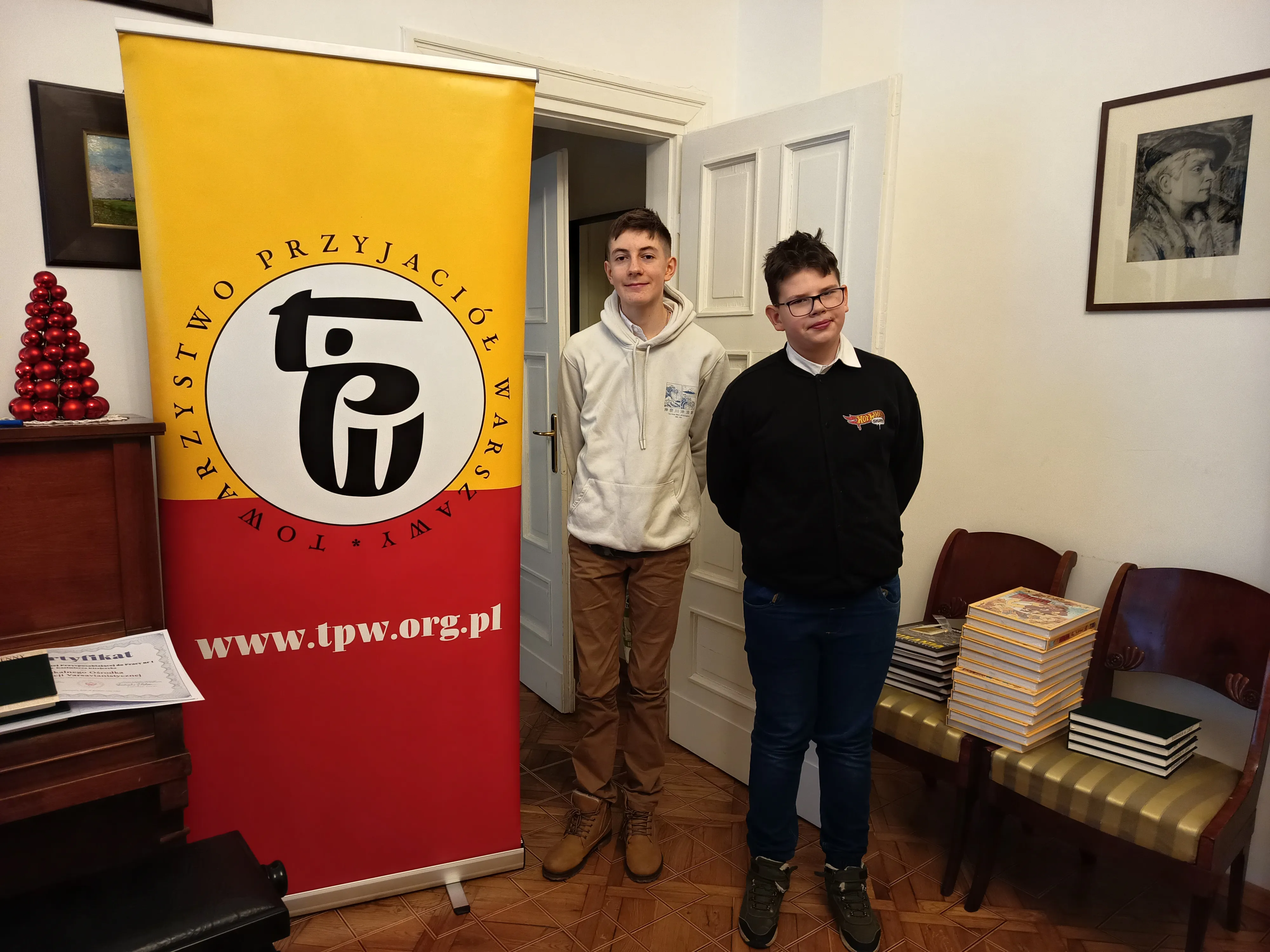 18 grudnia 2025 r. zdobyliśmy certyfikat Varsavianistycznej szkoły