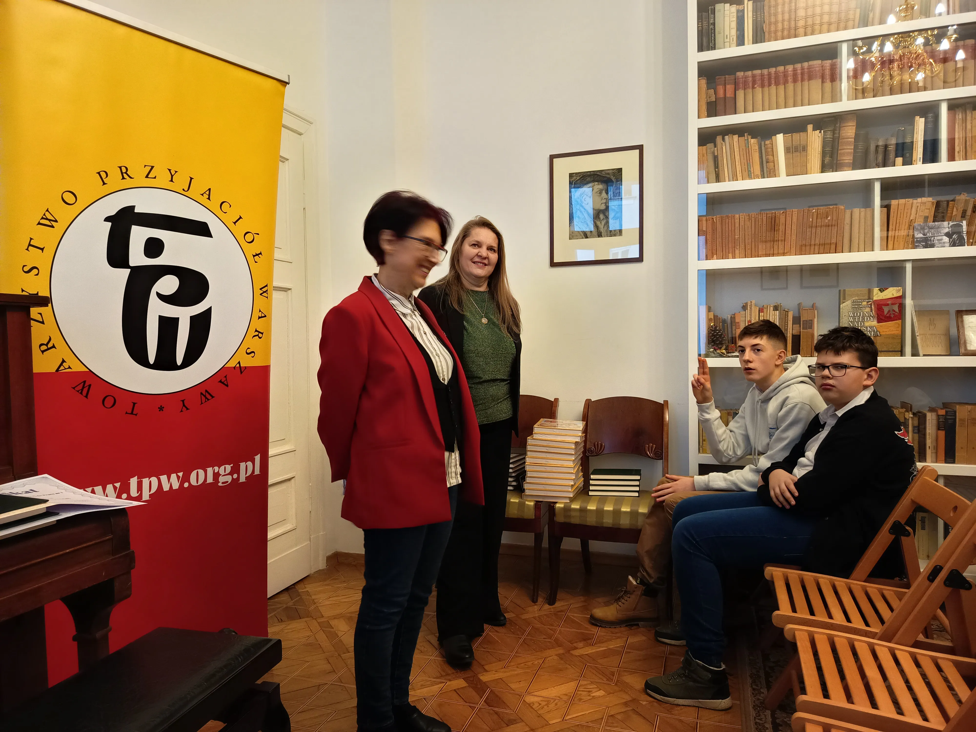 18 grudnia 2025 r. zdobyliśmy certyfikat Varsavianistycznej szkoły