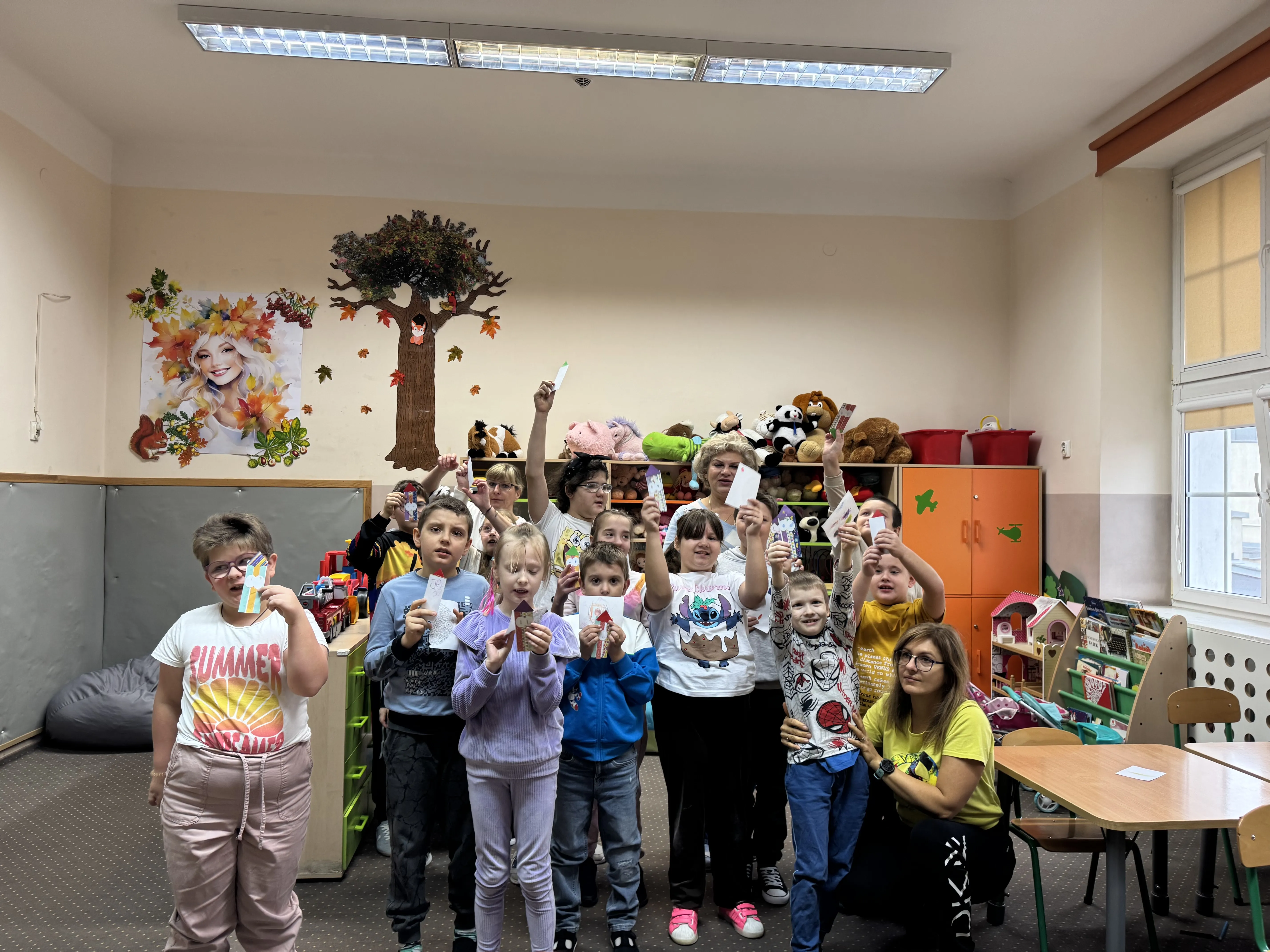 Lekcja biblioteczna - "Dzień Kolorowej Kredki"