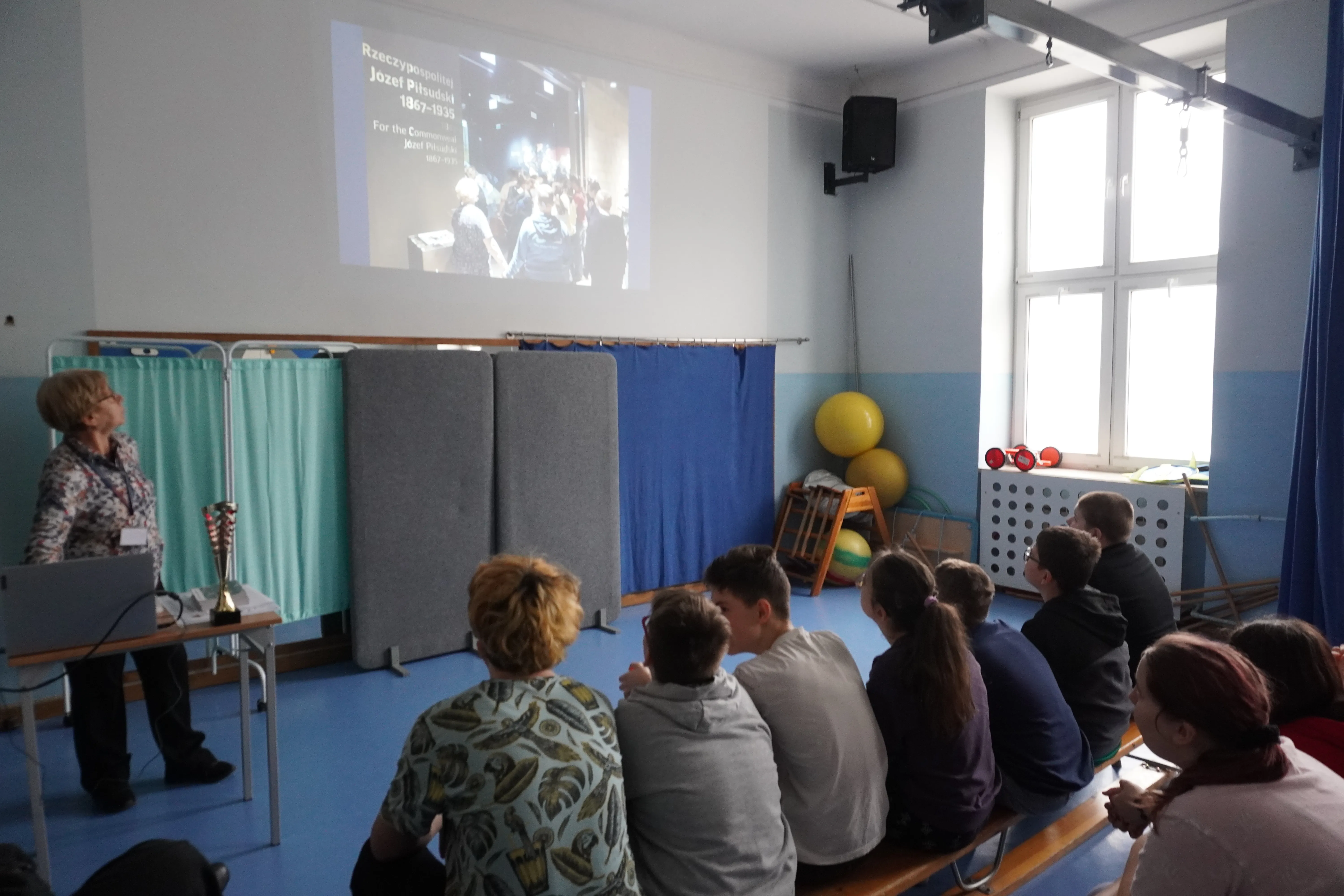 Rozdanie odznak PTTK