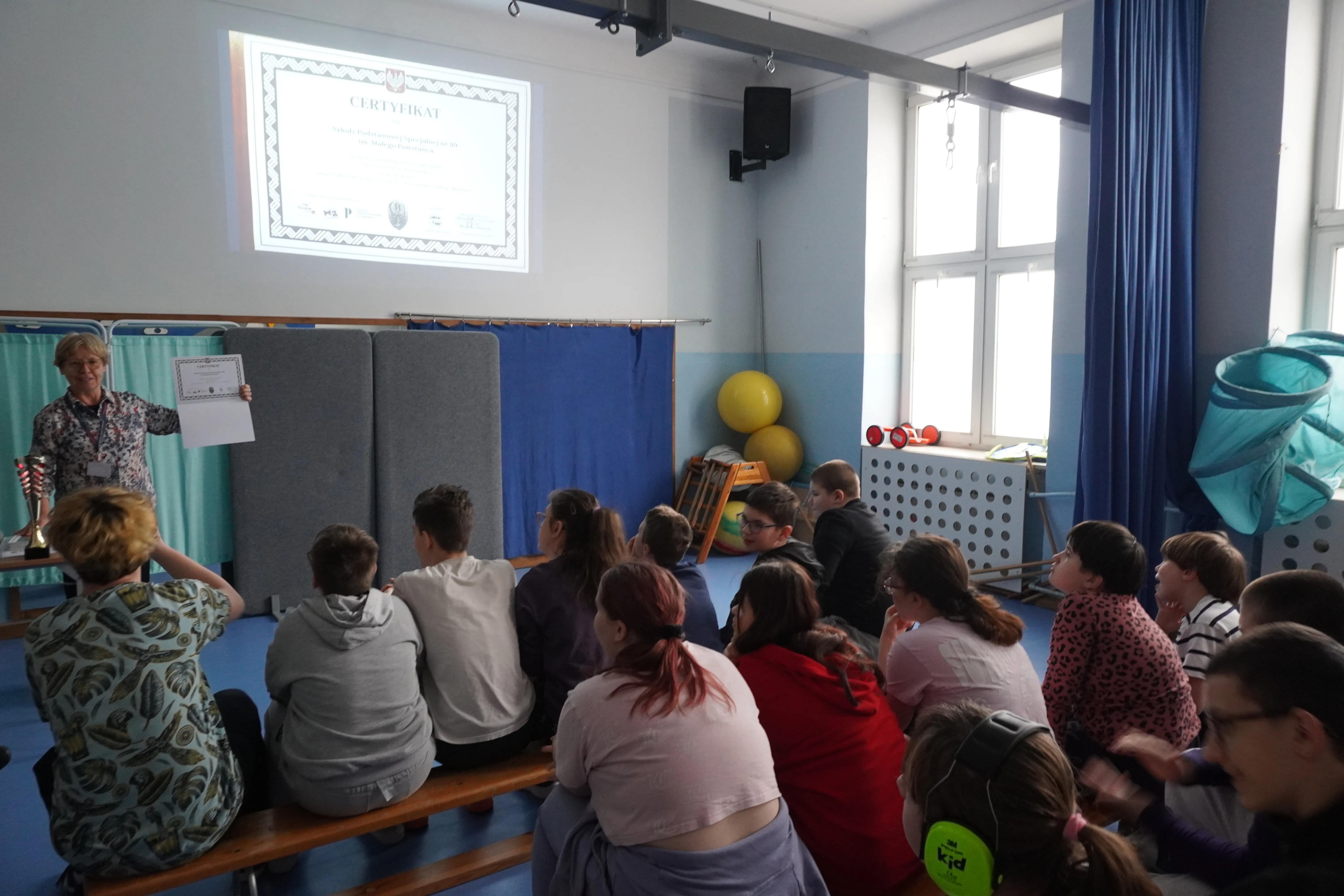 Rozdanie odznak PTTK