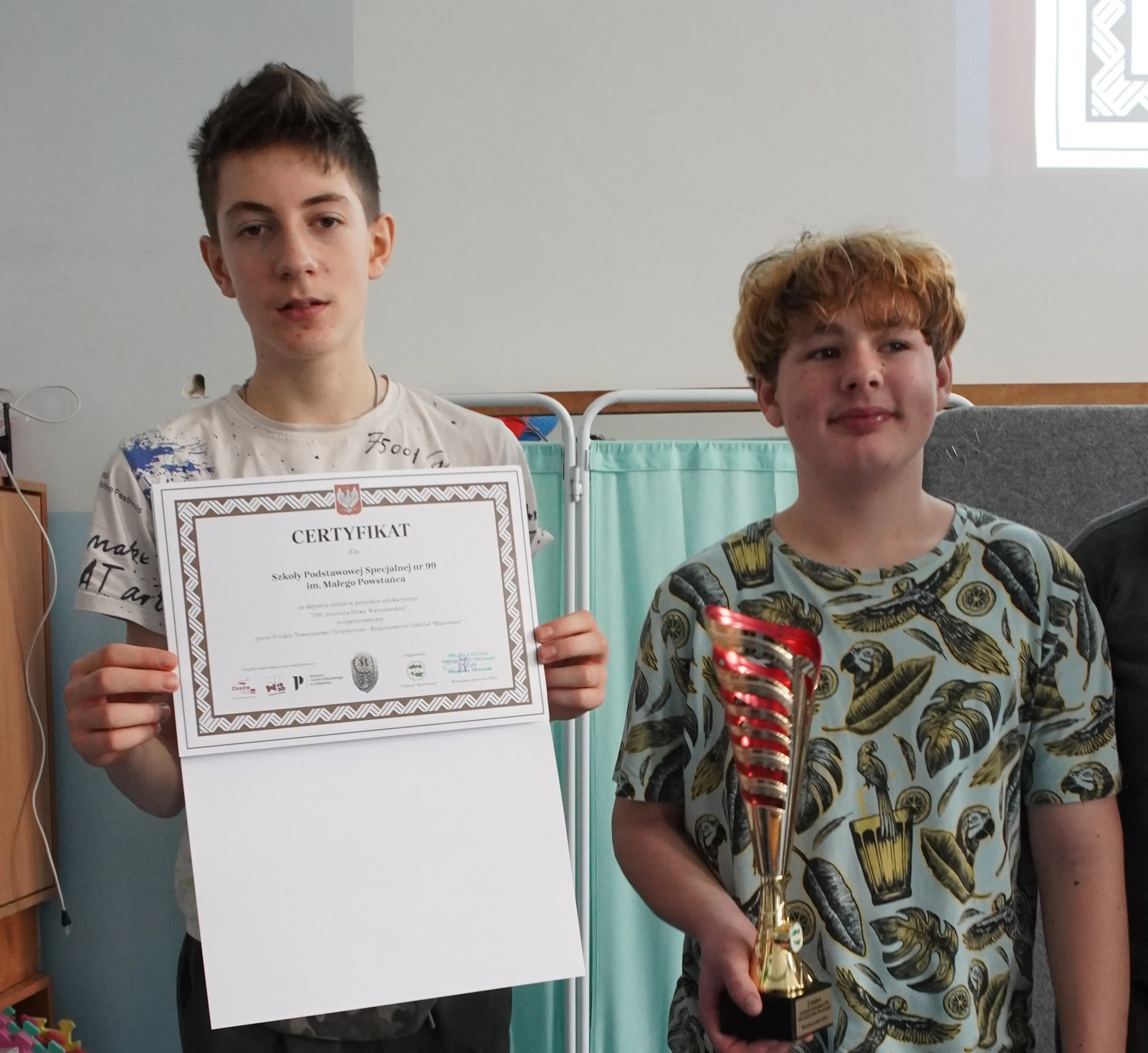 Rozdanie odznak PTTK