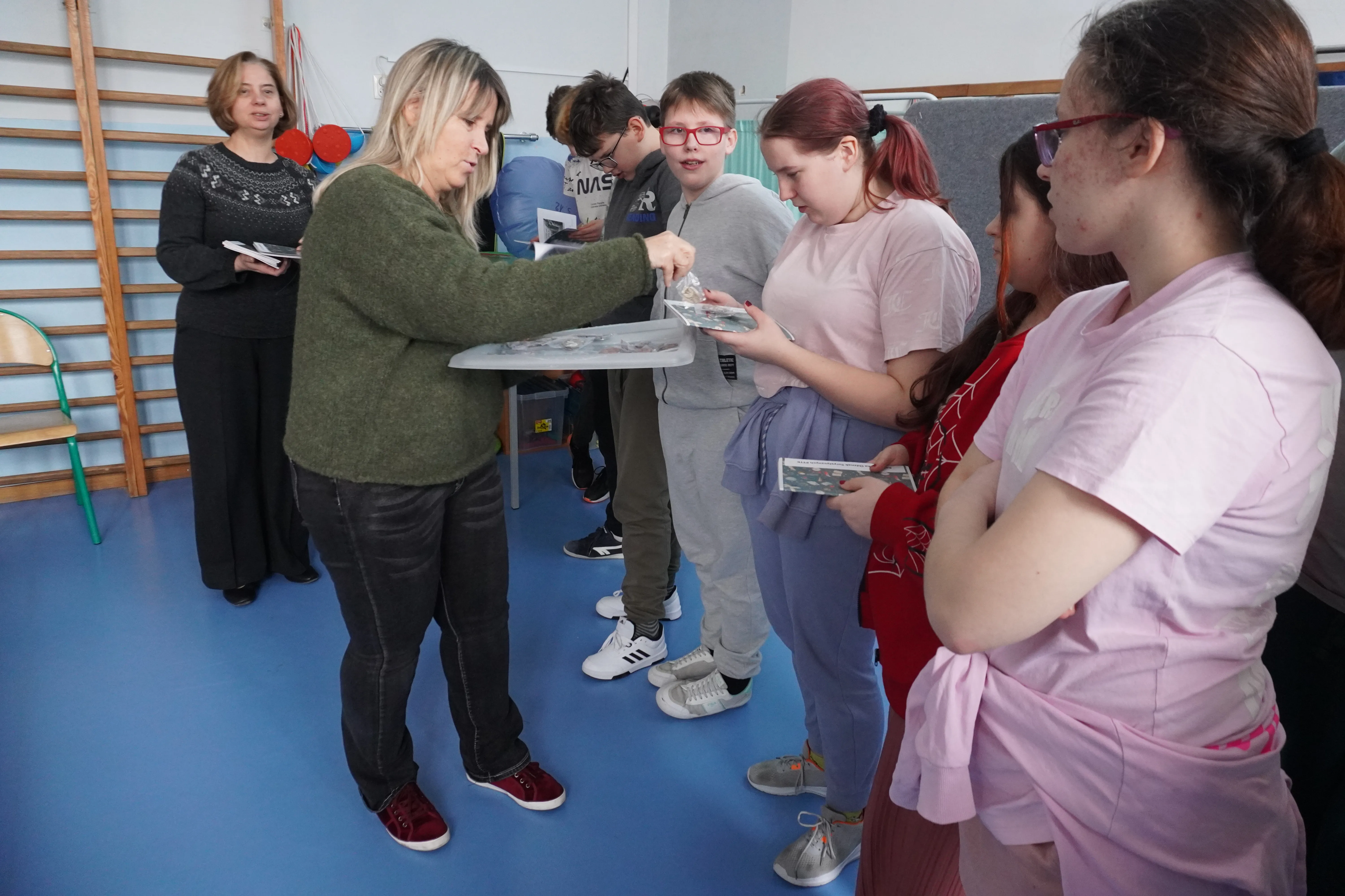 Rozdanie odznak PTTK