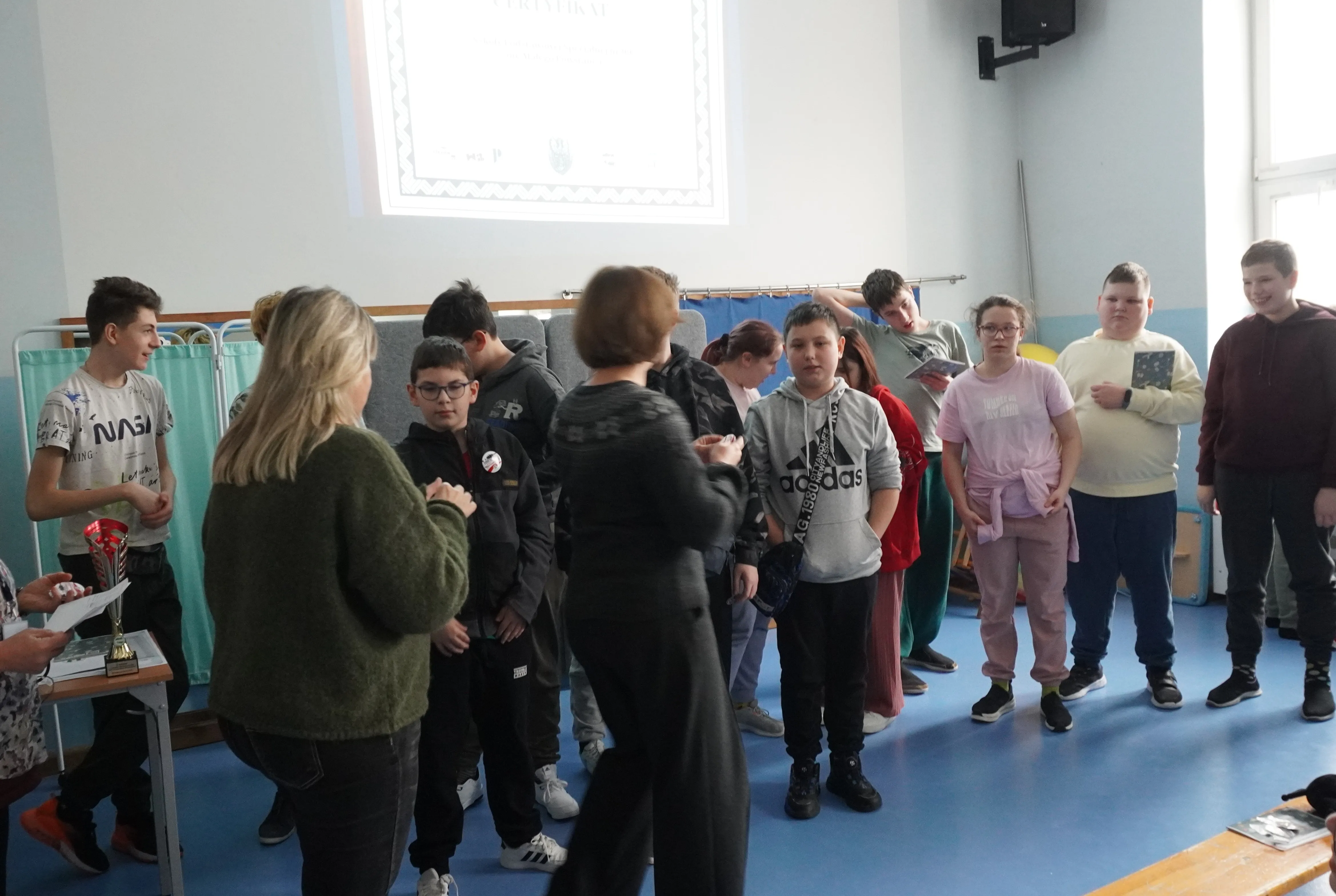 Rozdanie odznak PTTK