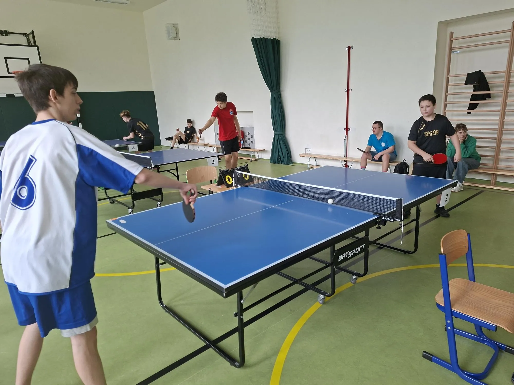 Międzyszkolne zawody w tenisie stołowym