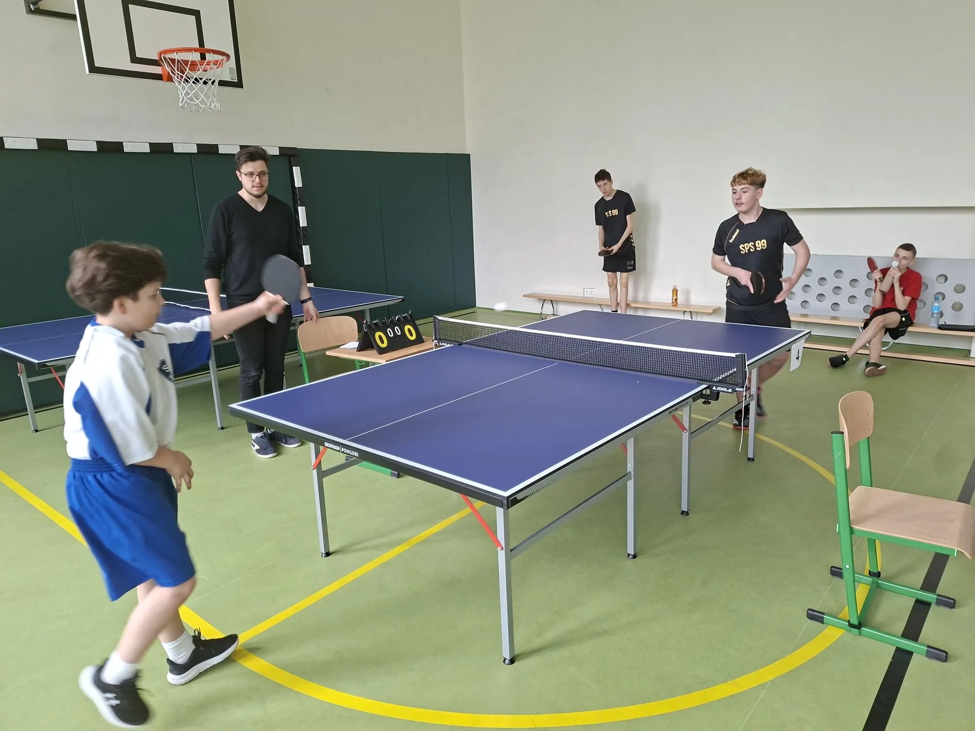 Międzyszkolne zawody w tenisie stołowym
