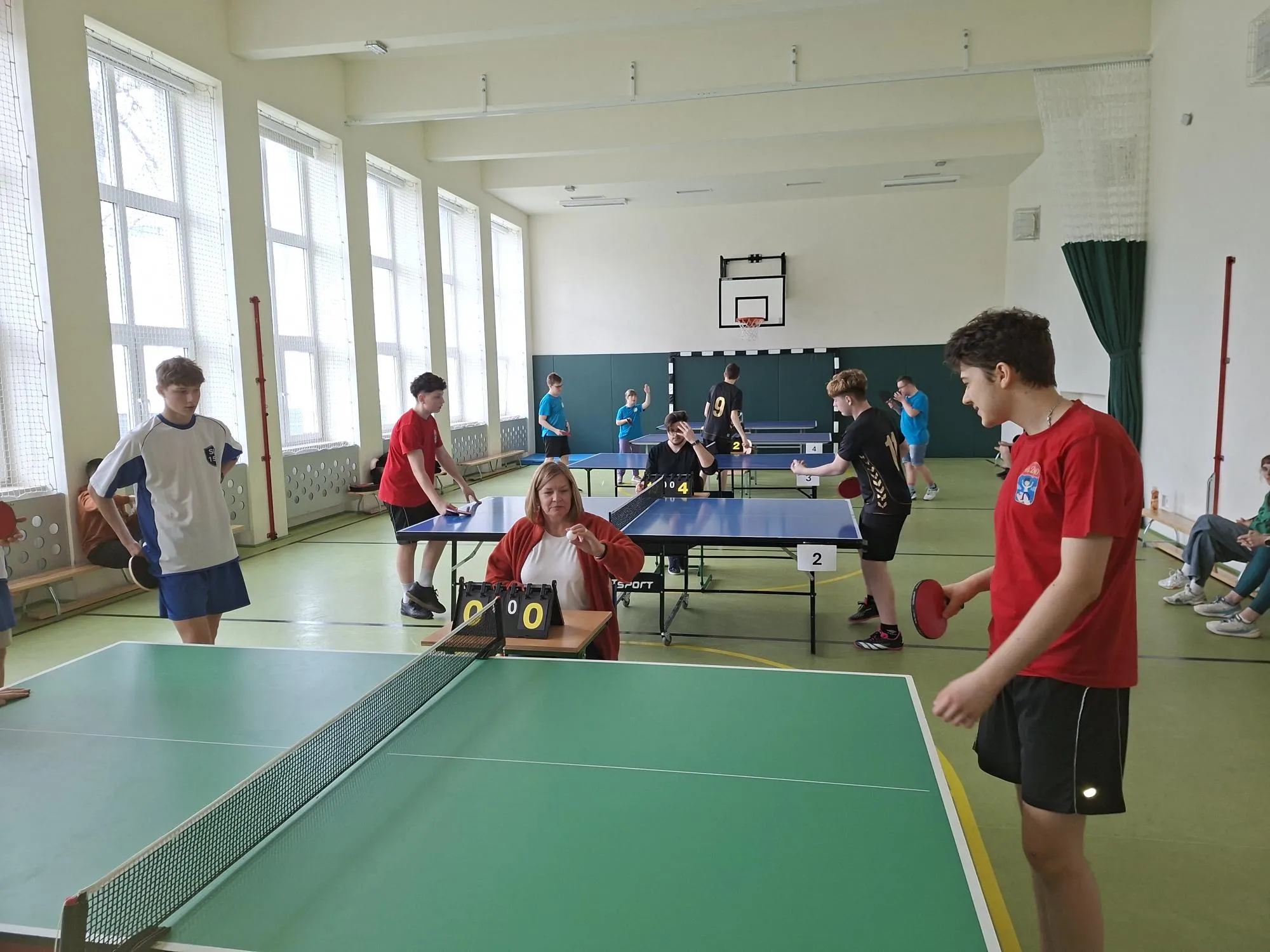 Międzyszkolne zawody w tenisie stołowym