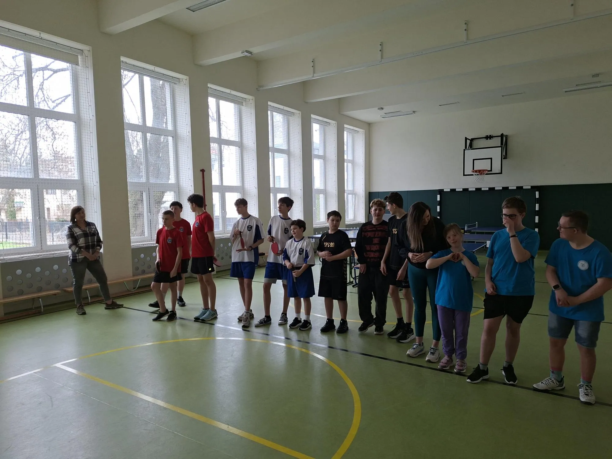 Międzyszkolne zawody w tenisie stołowym