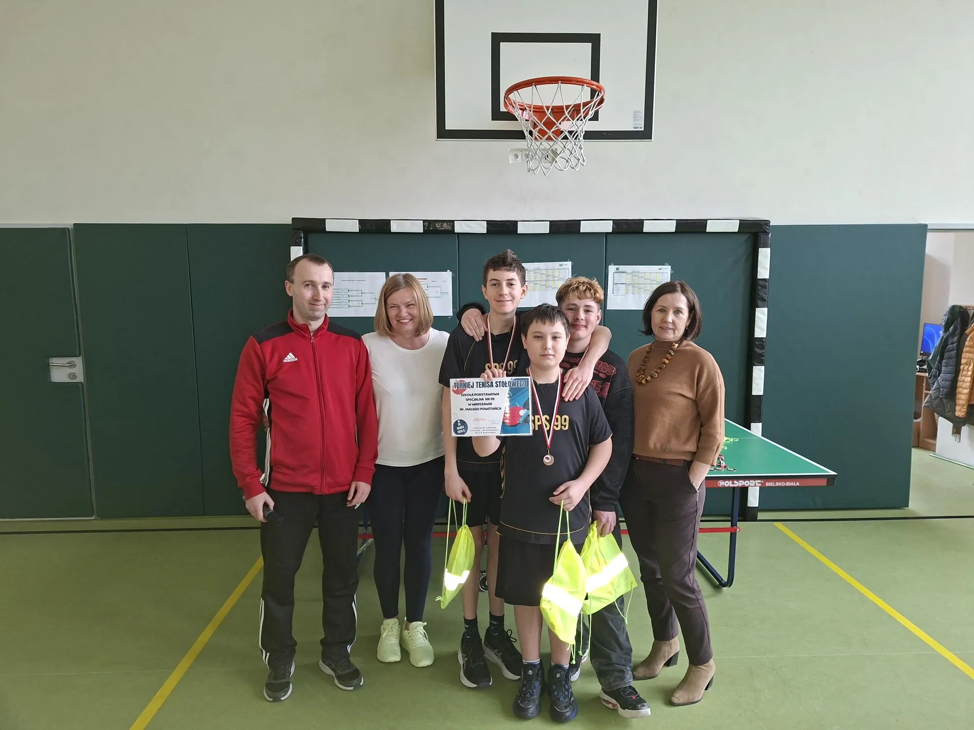 Międzyszkolne zawody w tenisie stołowym