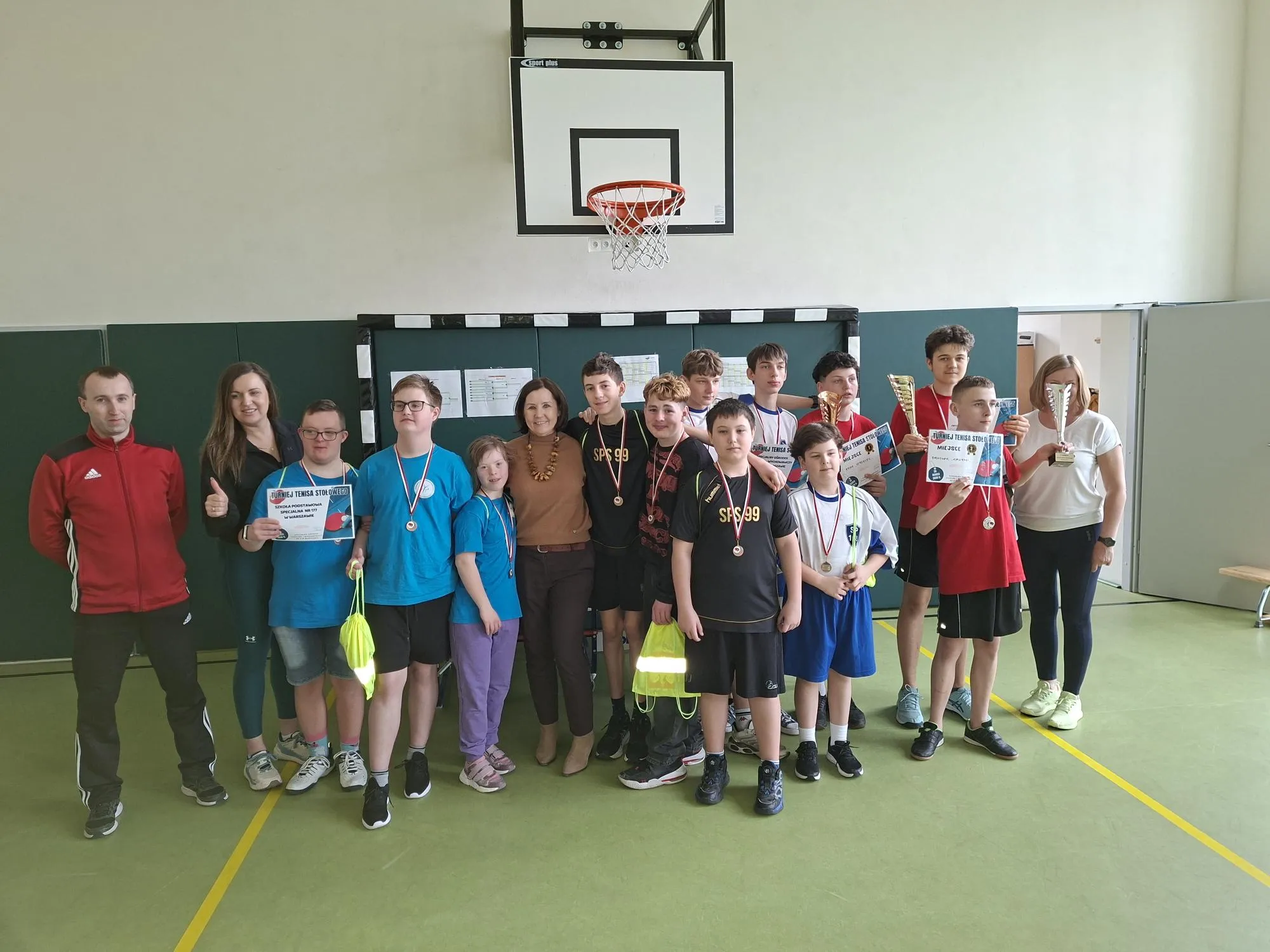 Międzyszkolne zawody w tenisie stołowym