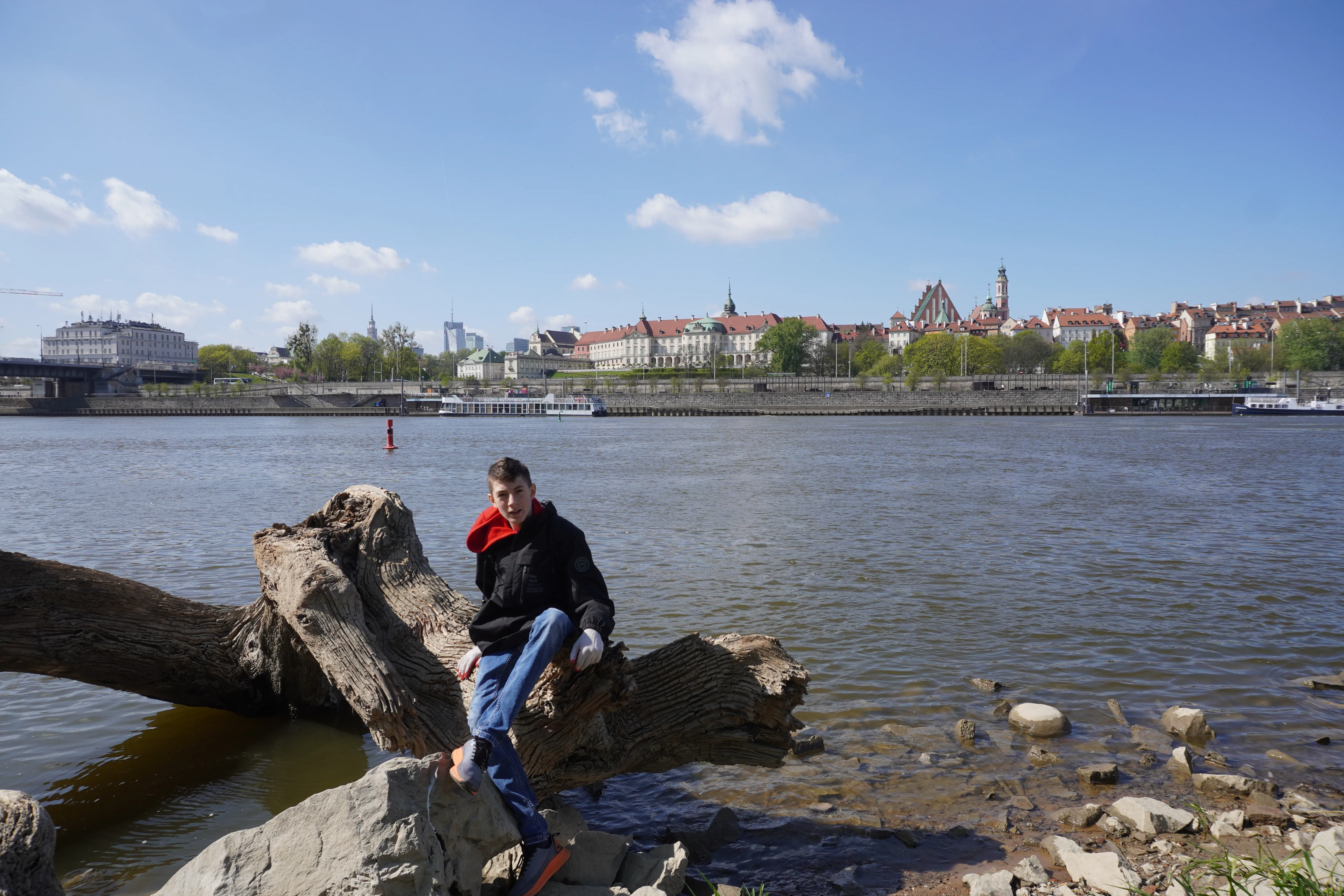 Sprzątanie doliny Wisły
