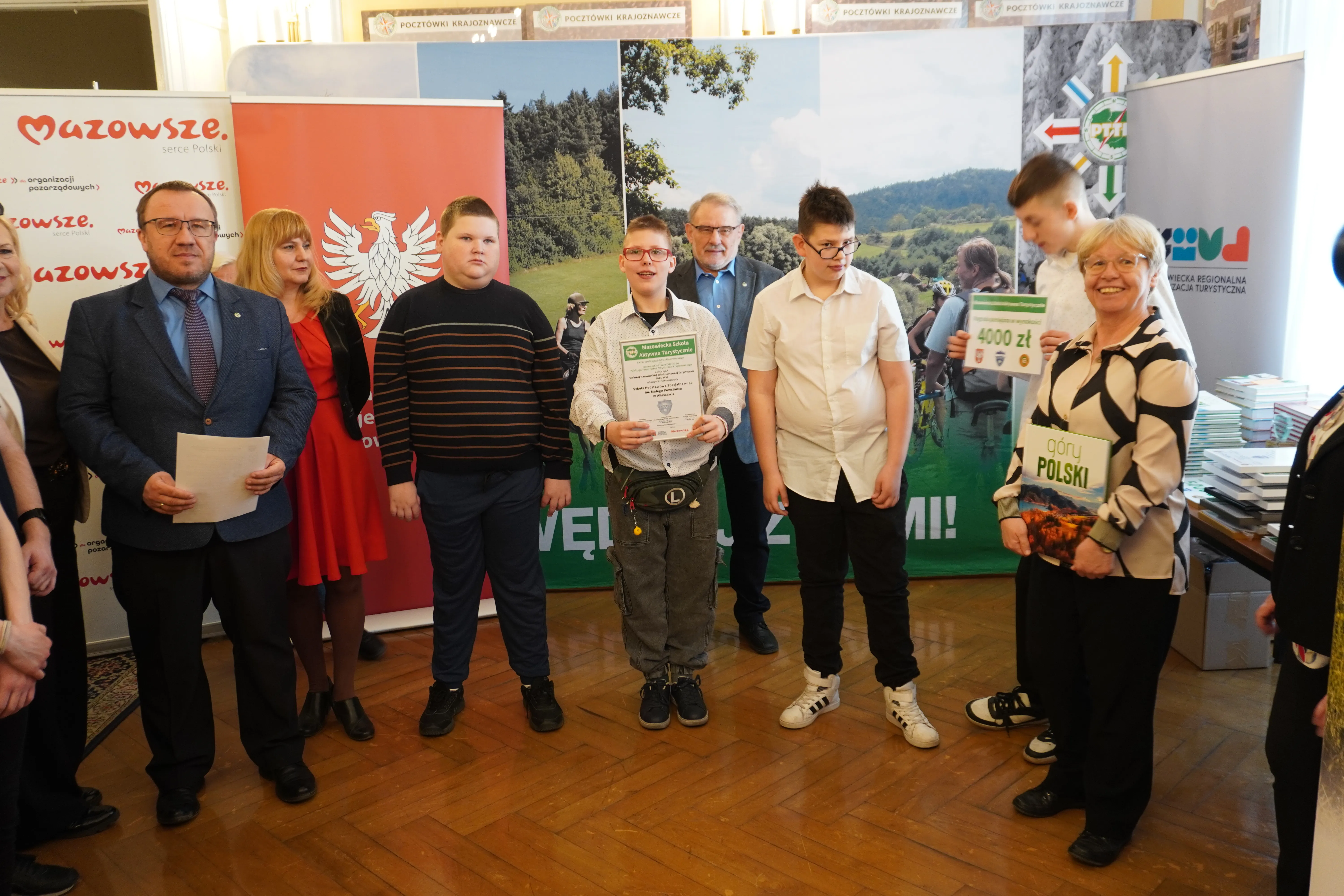 Rozdanie nagród w konkursach PTTK