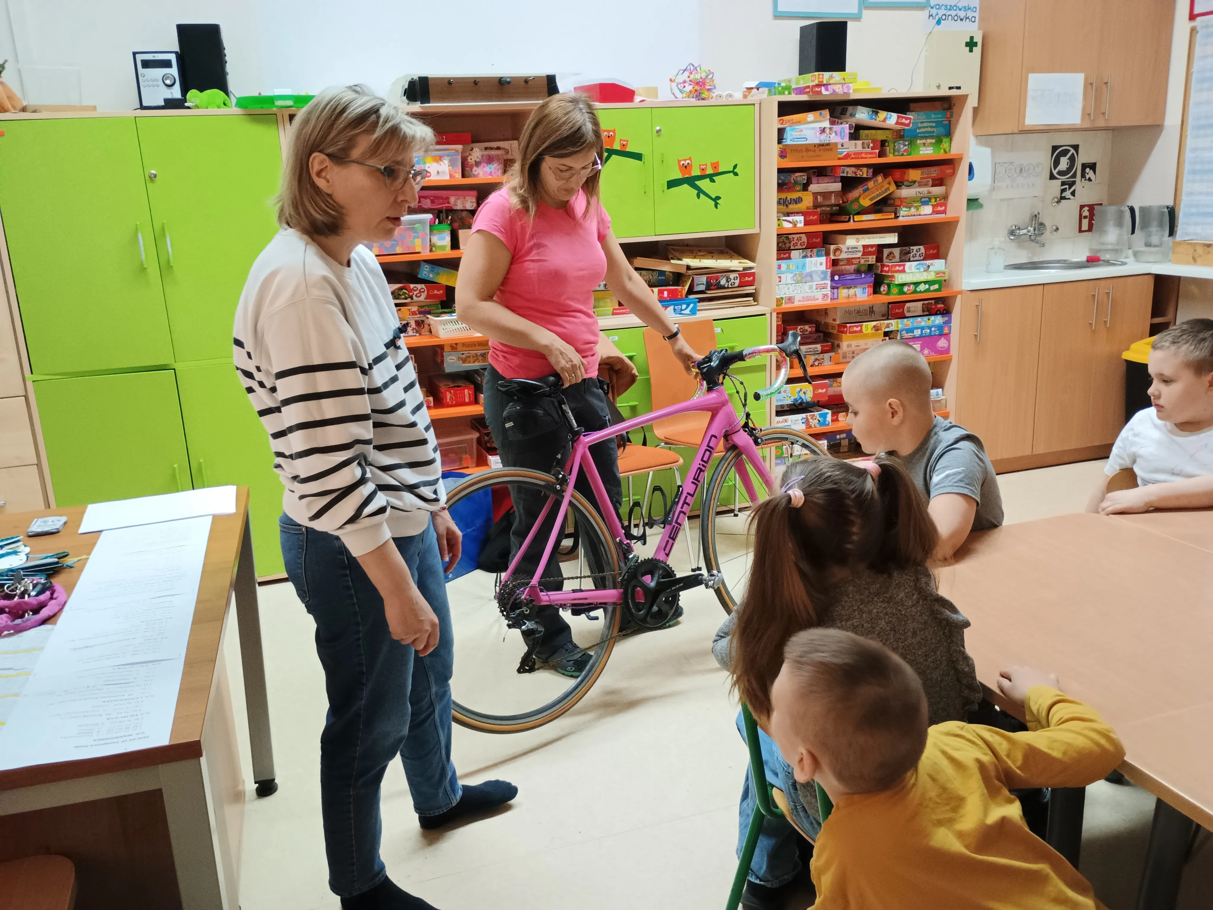 Zajęcia biblioteczne -  "Rowerowy Maj"