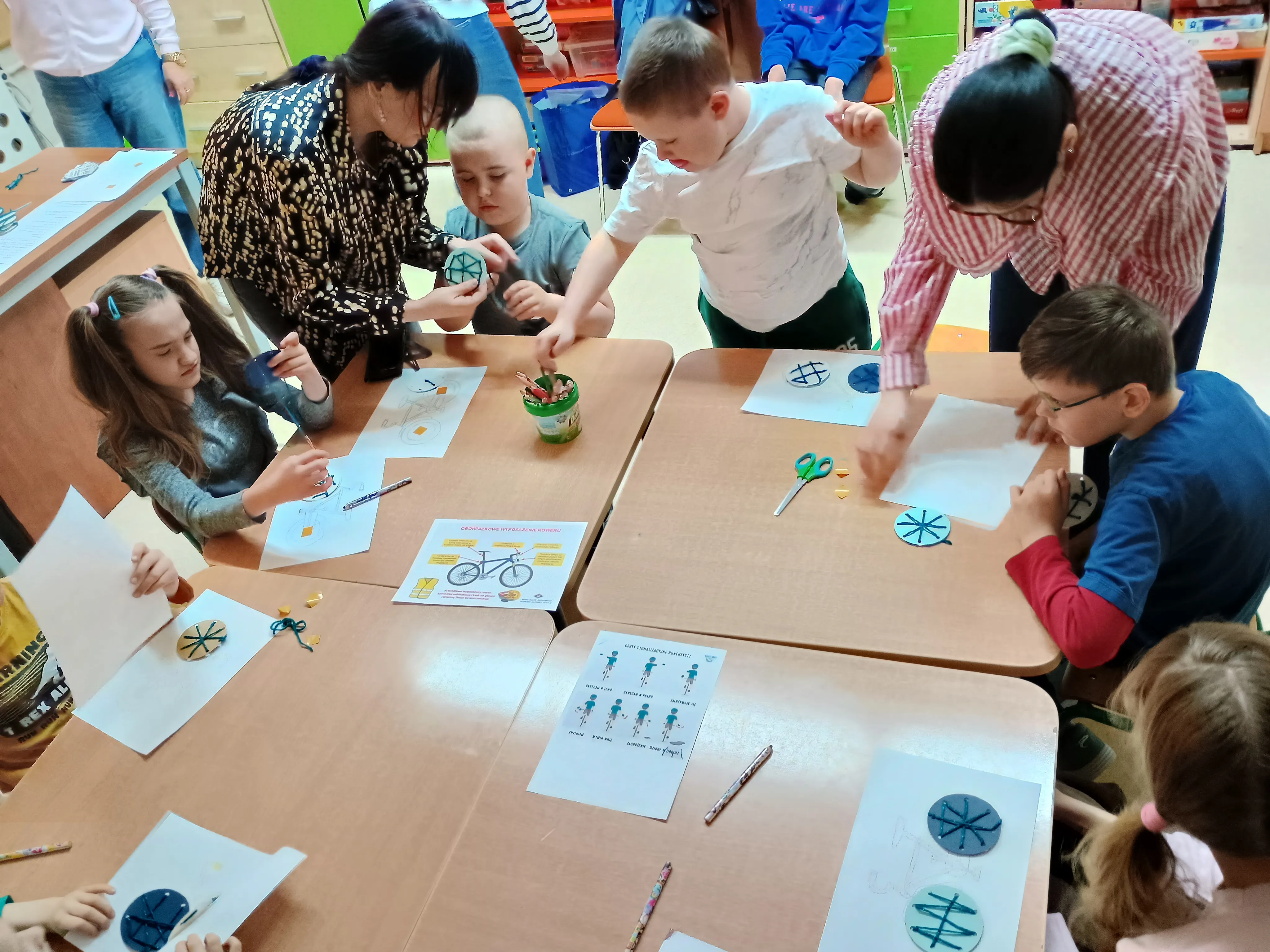 Zajęcia biblioteczne -  "Rowerowy Maj"