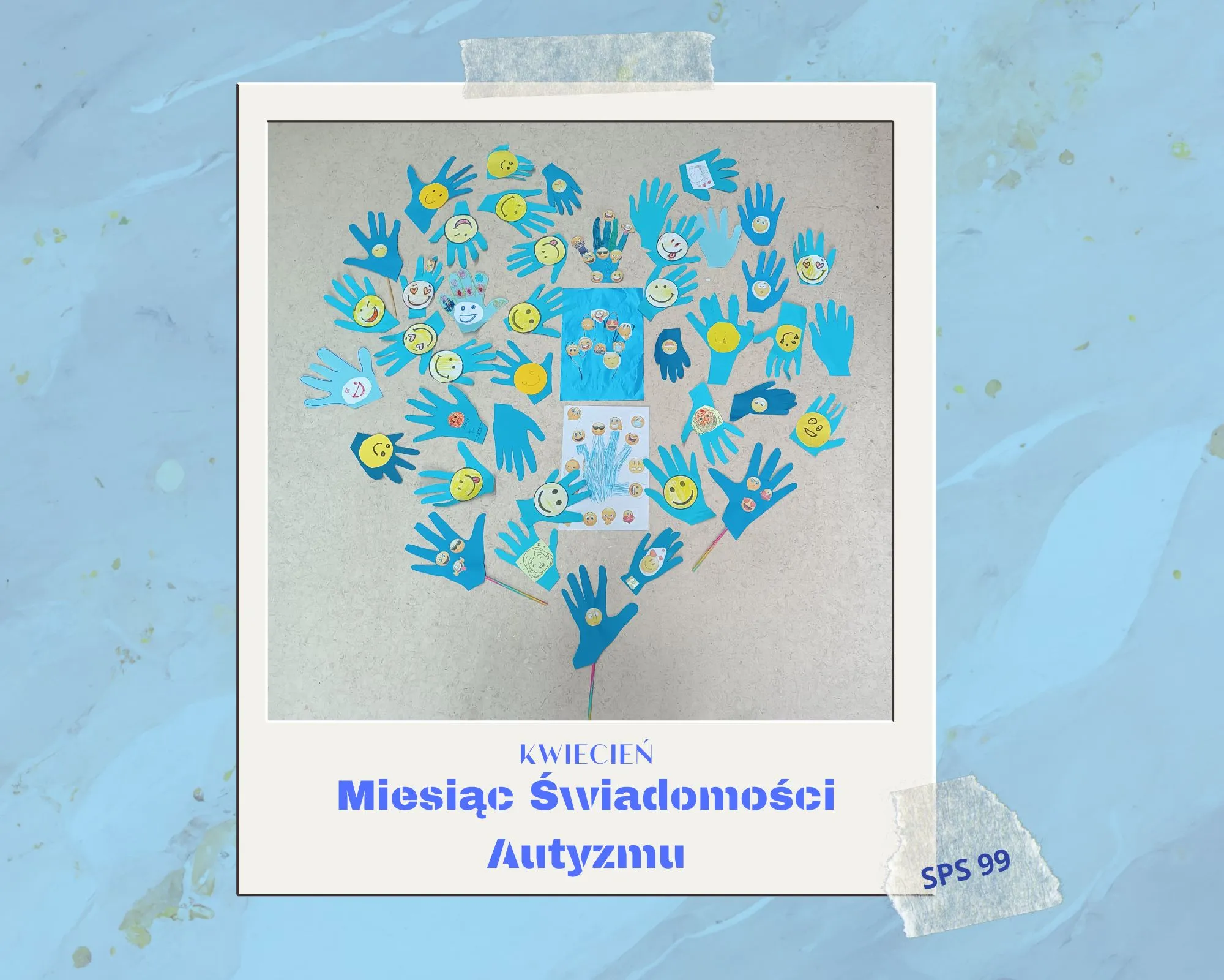 Razem dla autyzmu – relacja z obchodów w naszej szkole