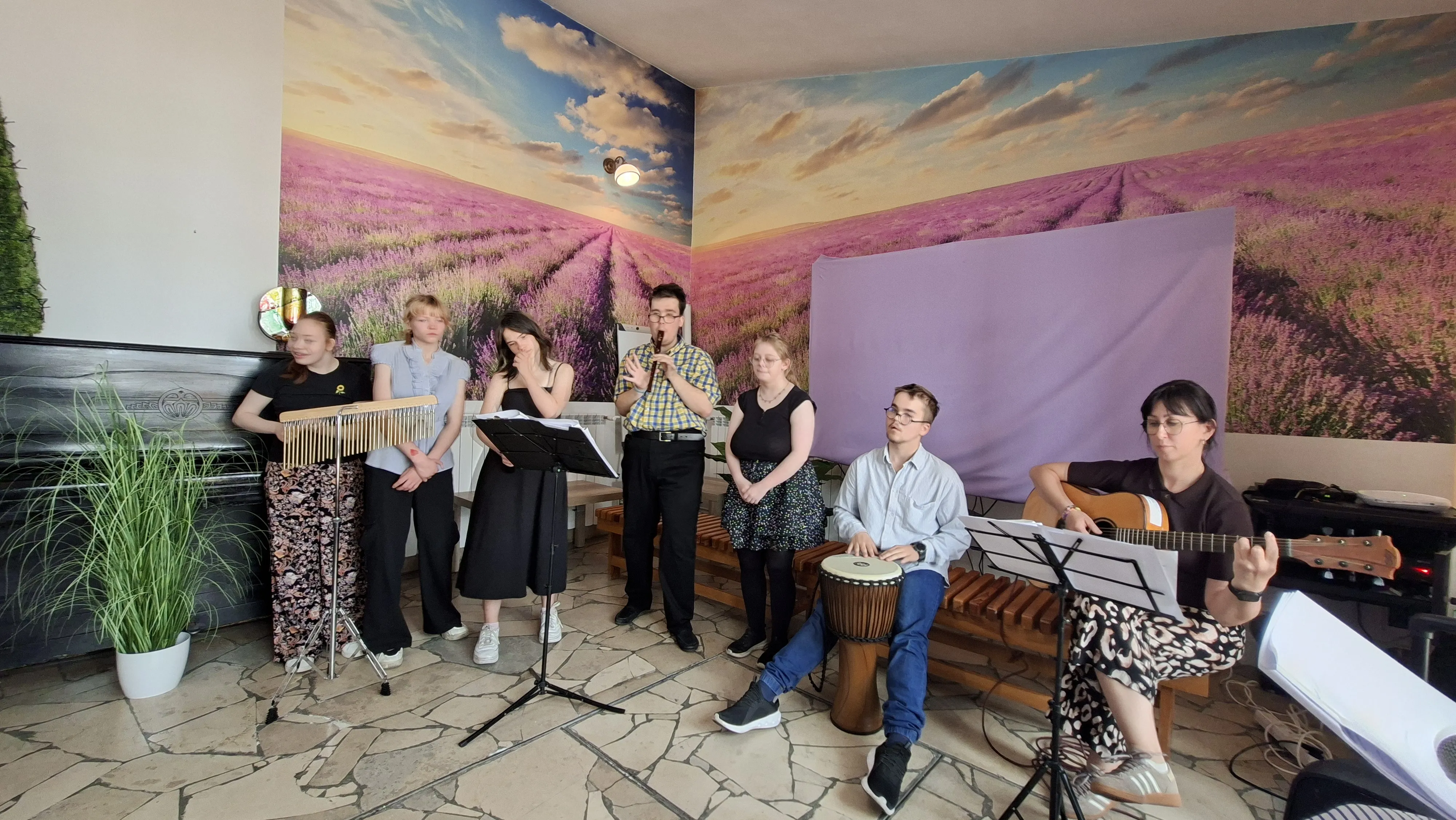 Koncert w Domu Pomocy Społecznej