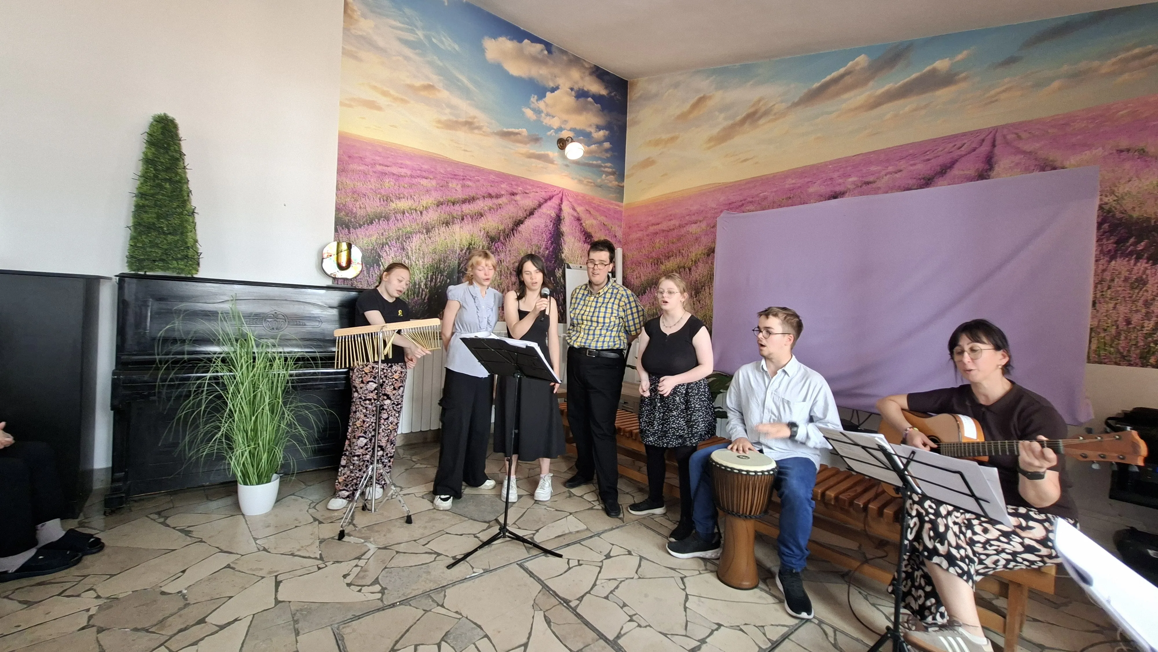 Koncert w Domu Pomocy Społecznej